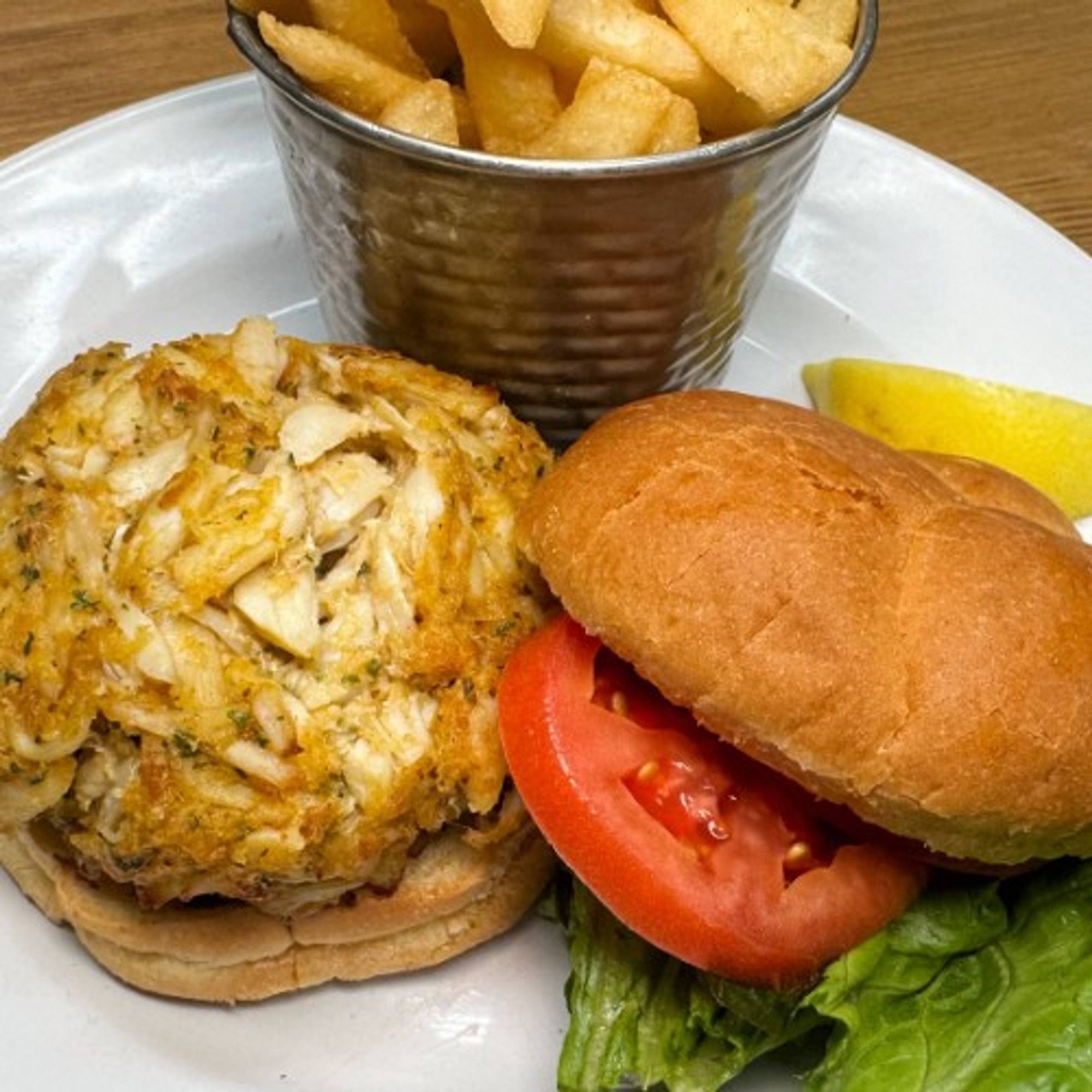 Maryland Crab Cake Sandwich