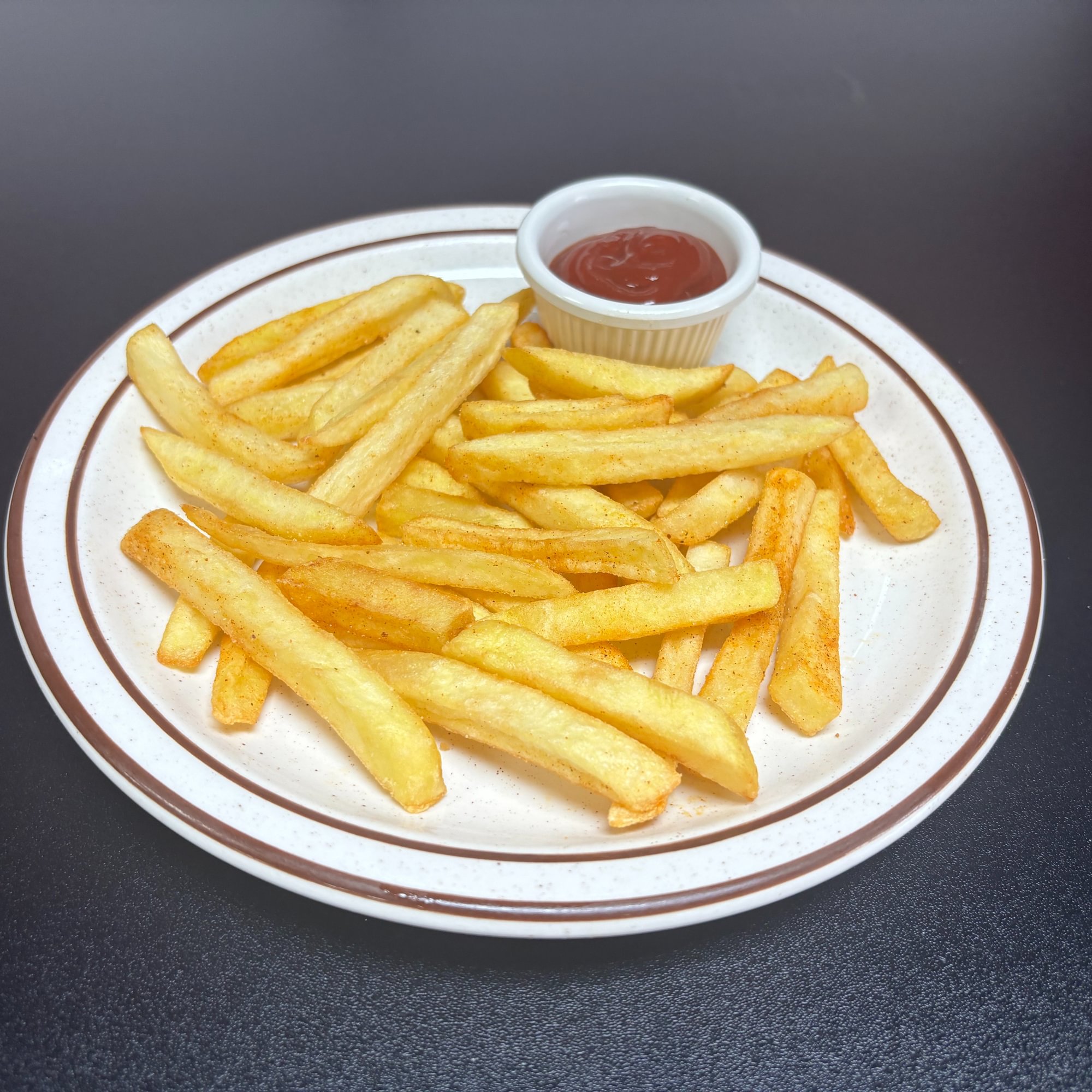 Fries with Plate