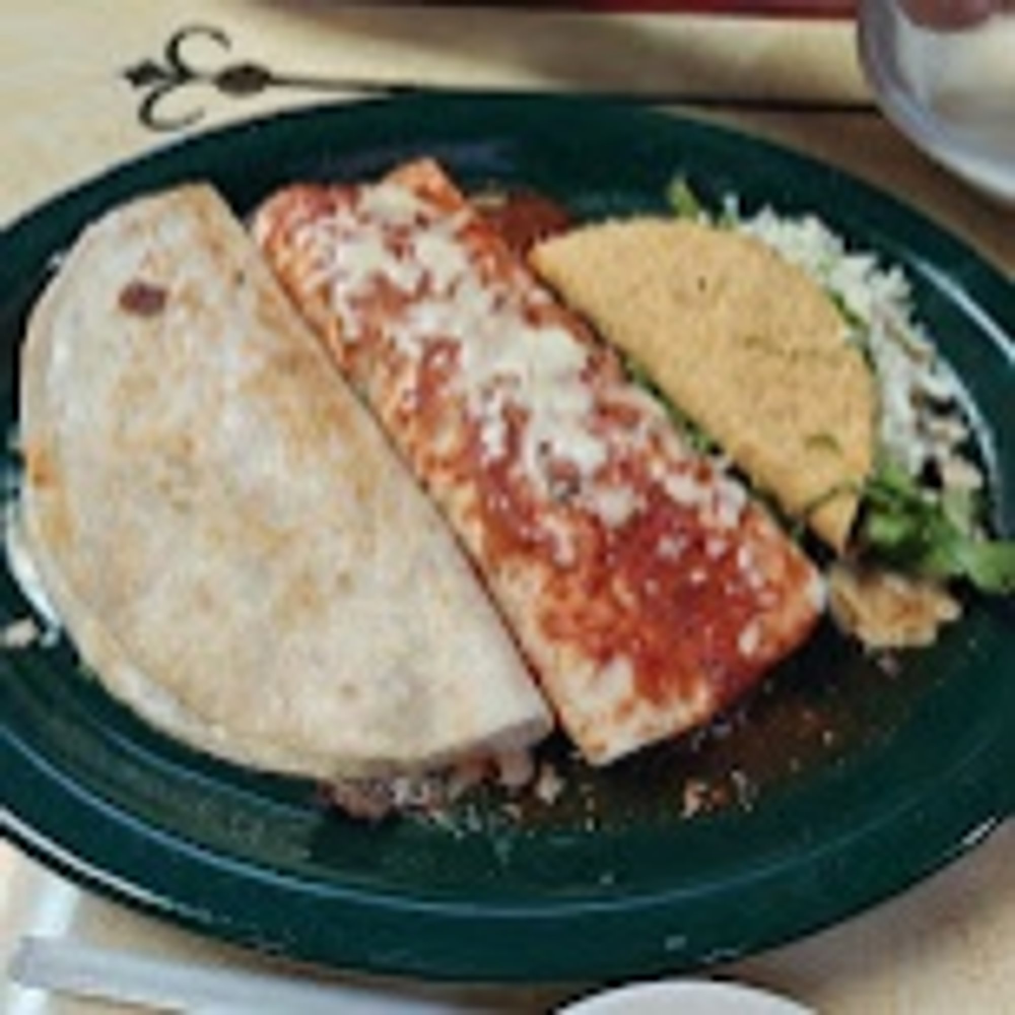 16. Quesadilla, Burrito and Taco
