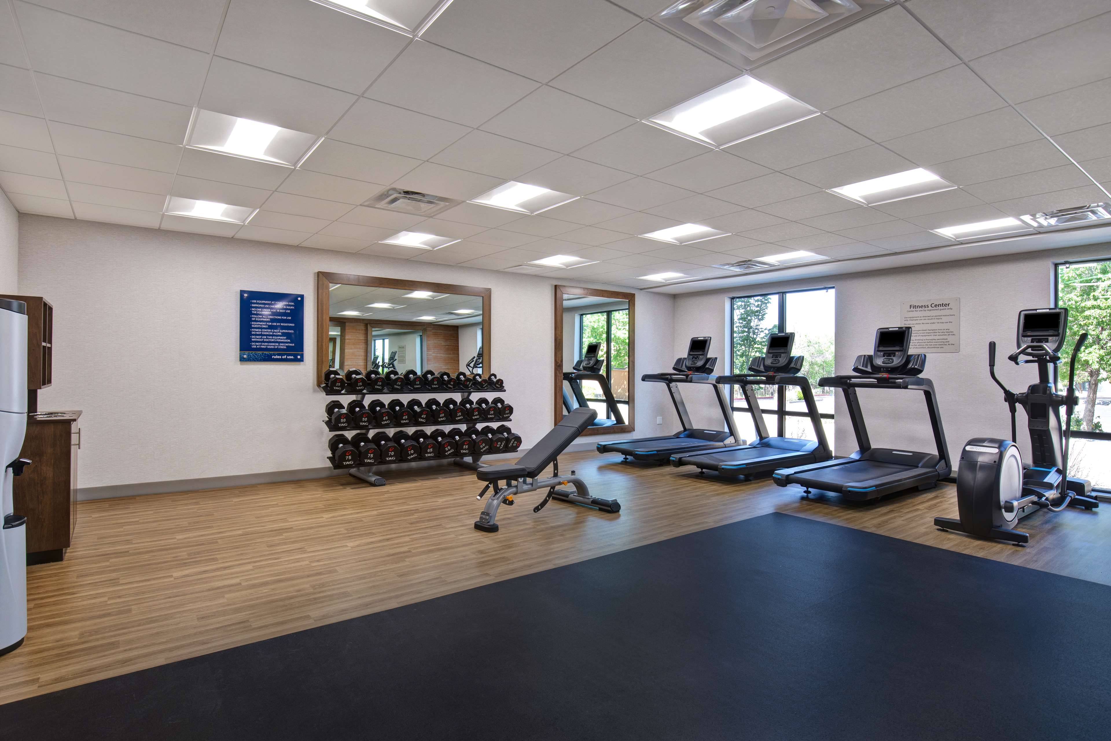 Health club  fitness center  gym