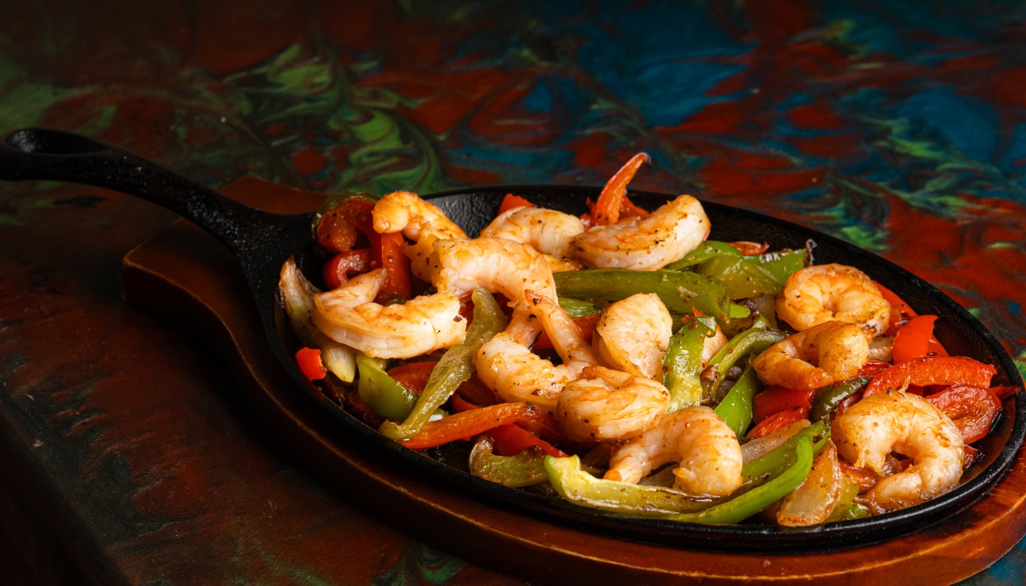 Shrimp Fajitas