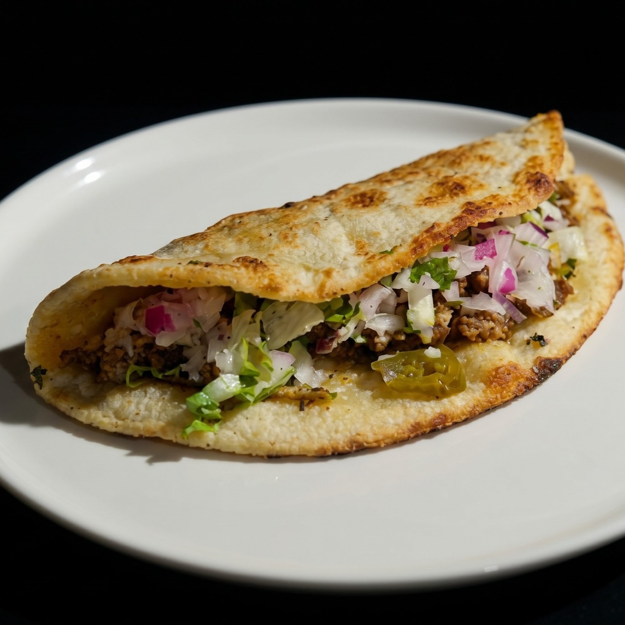 Chicken Shawarma Pizza Sandwich