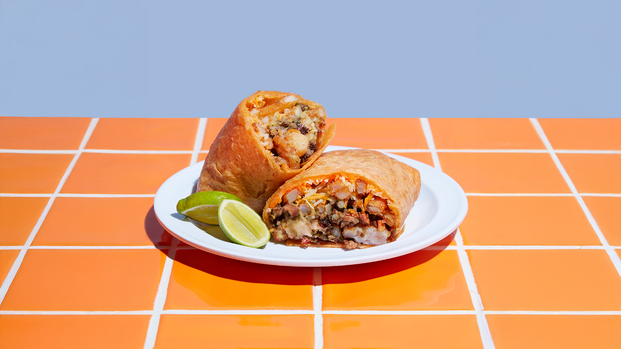 SURF AND TURF BURRITO