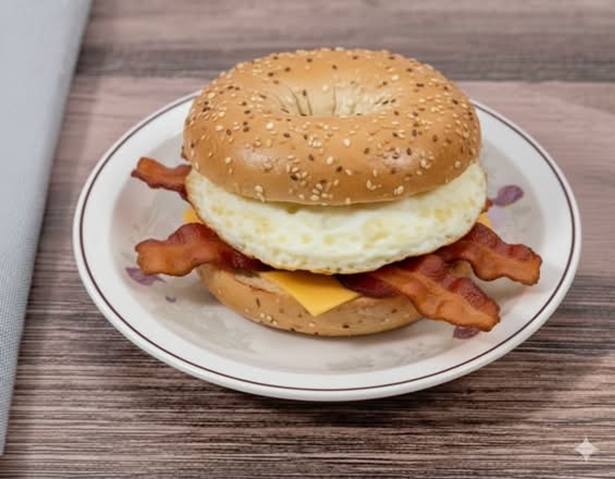 Turkey Bacon Egg & Cheese Sandwich
