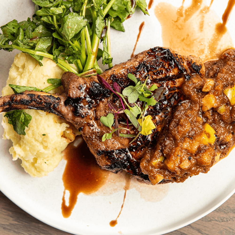 Pork Chop & Applesauce