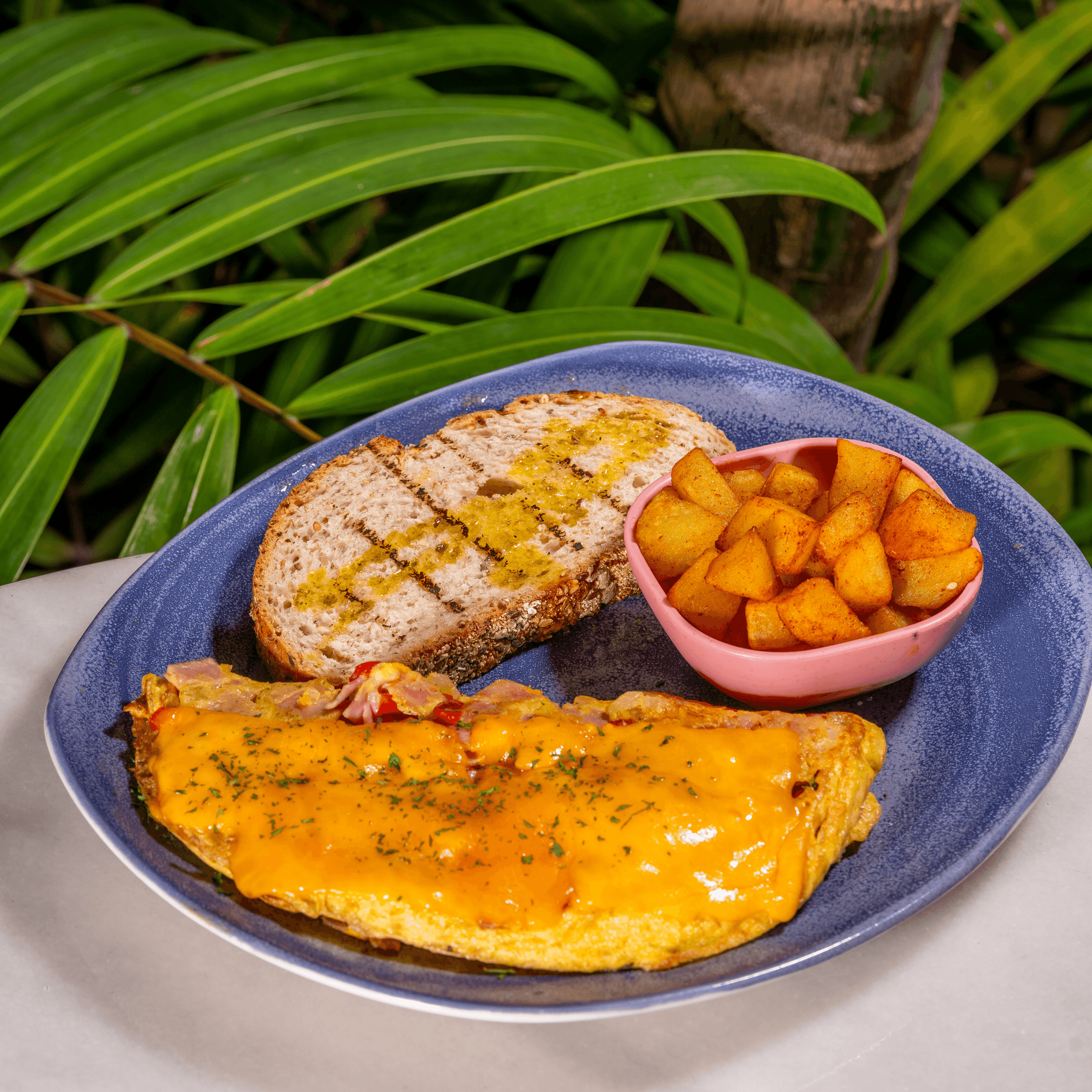 Southwestern Loaded Omelet