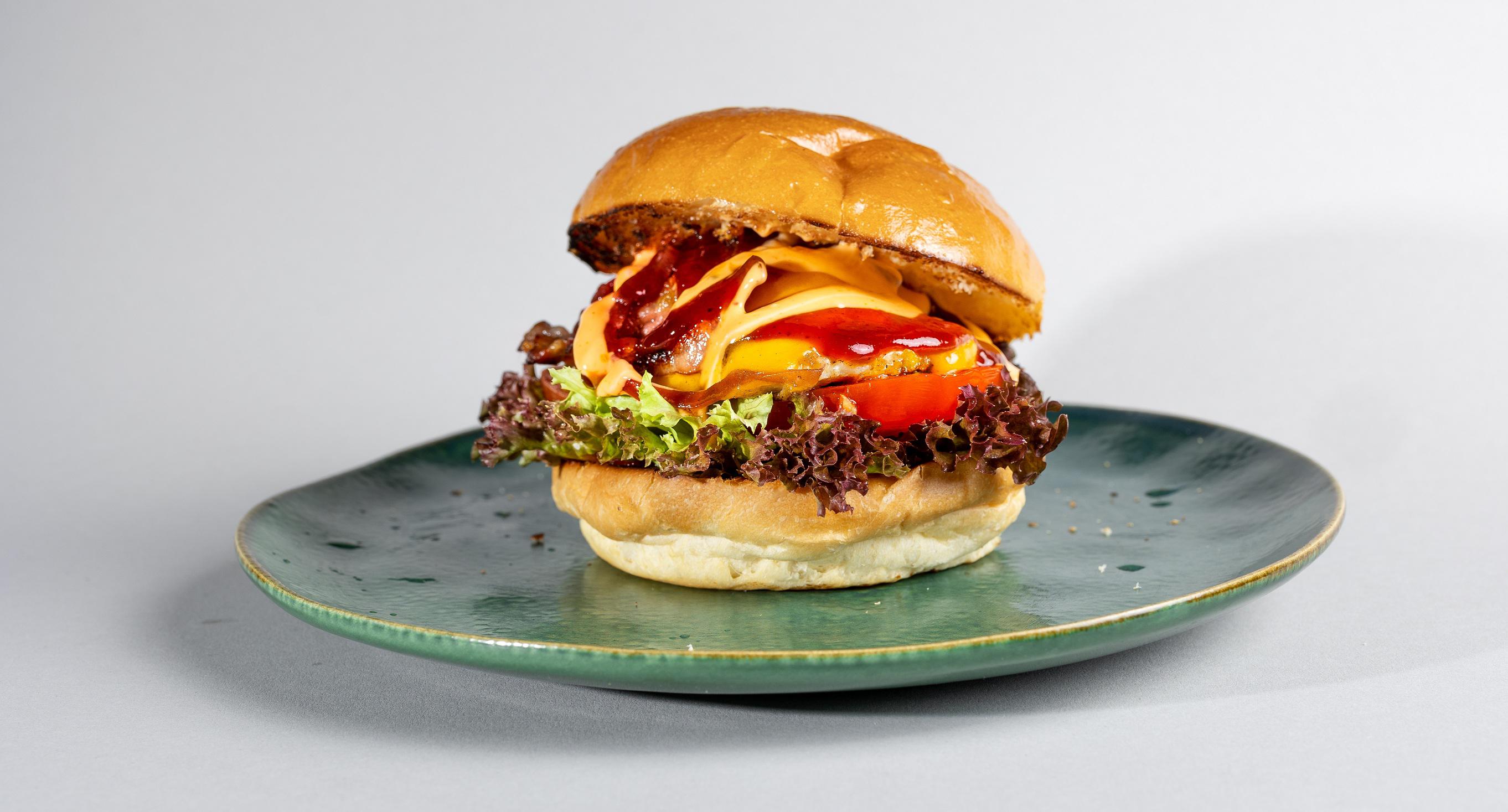 Grilled BBQ Chicken Burger