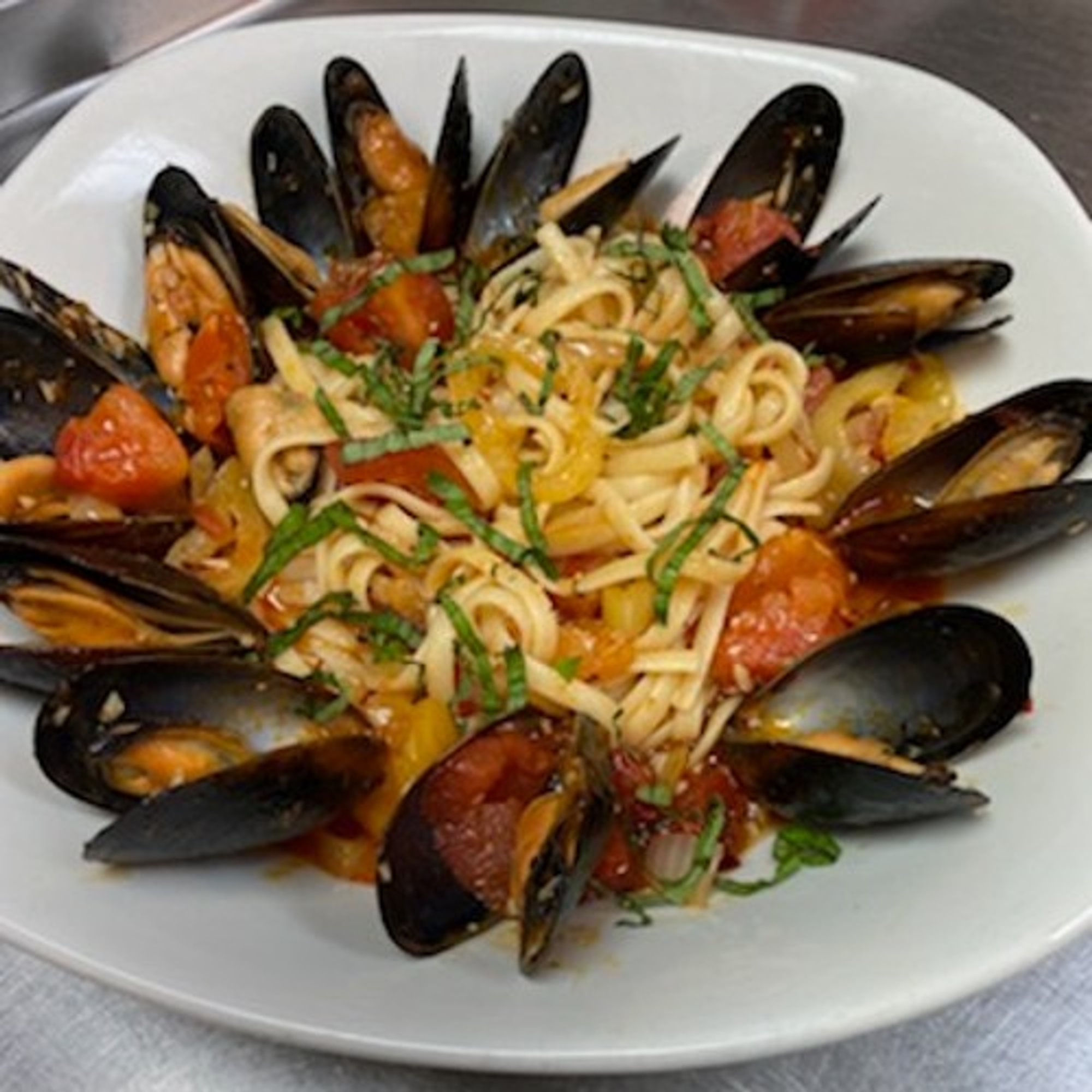 Mussels Diablo