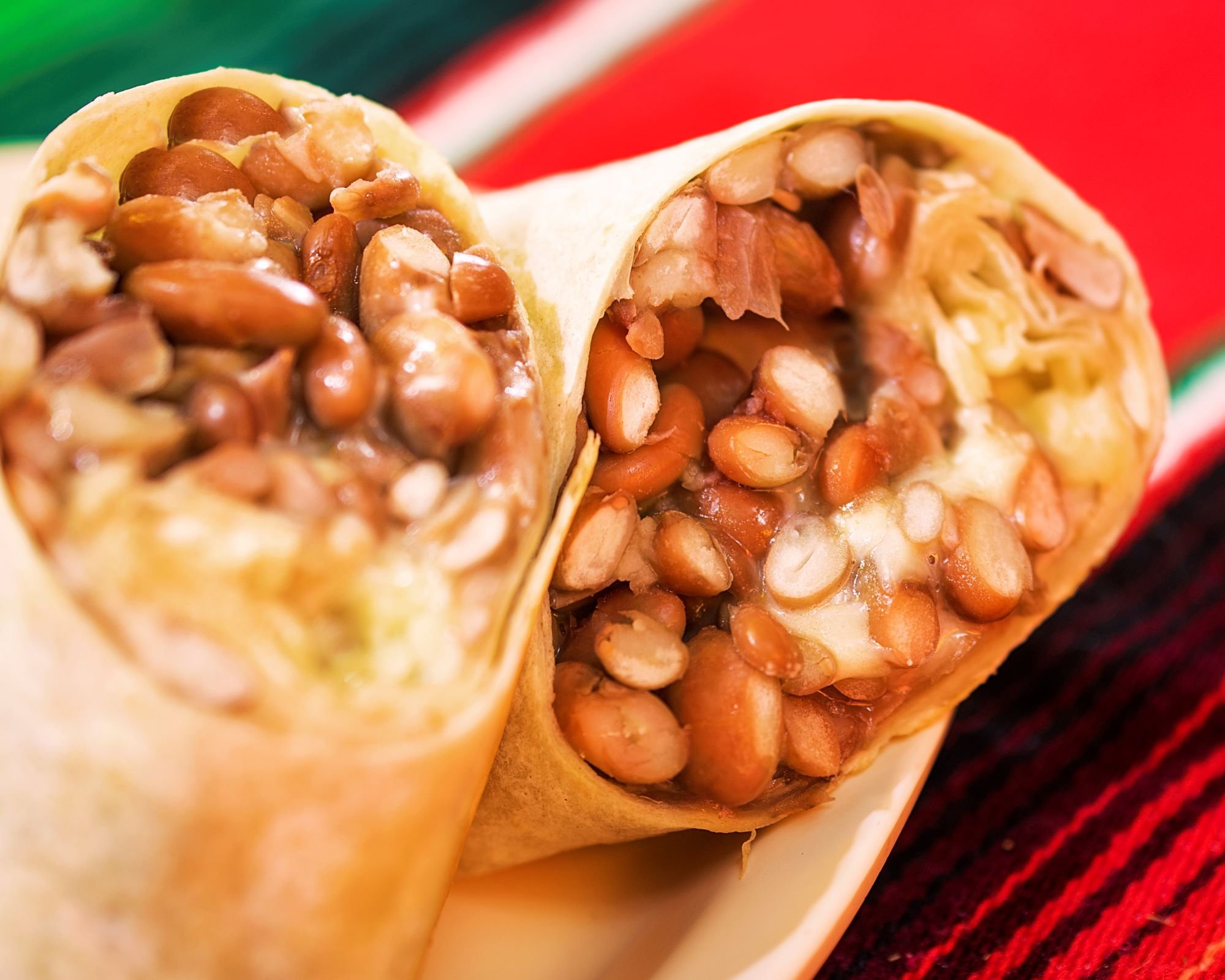 Kids Mini Cheese & Beans Burrito