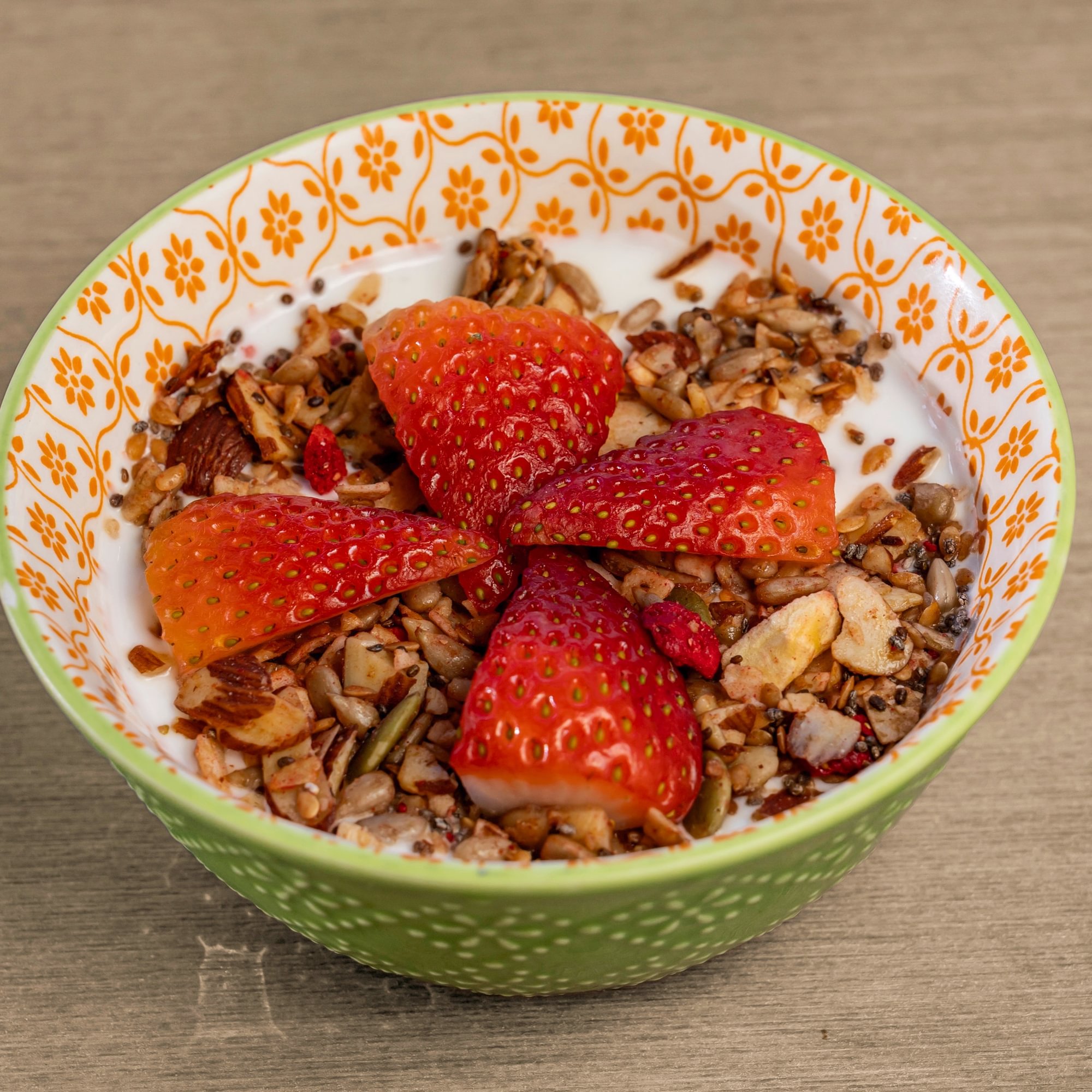 Greek Yogurt w/ Fruit & Honey