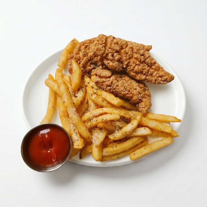 3 Chicken Tenders with Fries