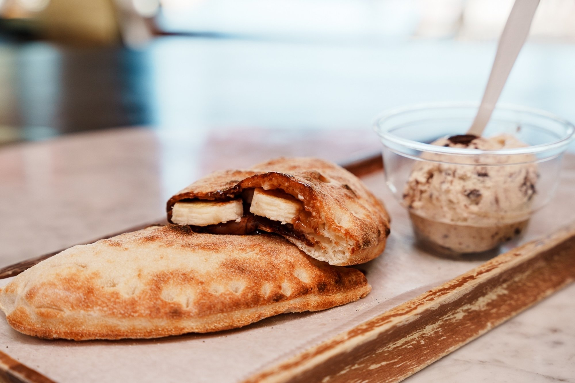 Banana & Nutella Calzone