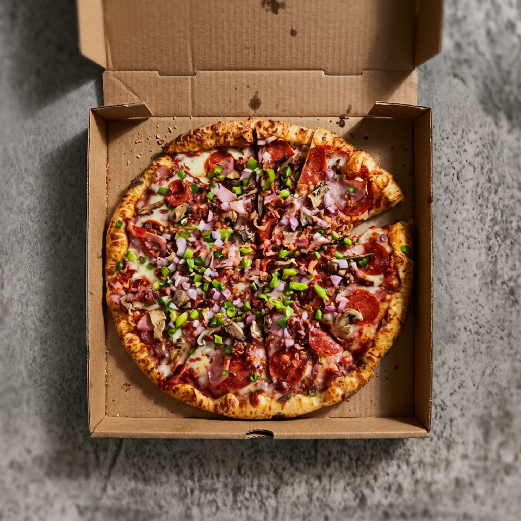 Mr. Pizza Deluxe Pizza