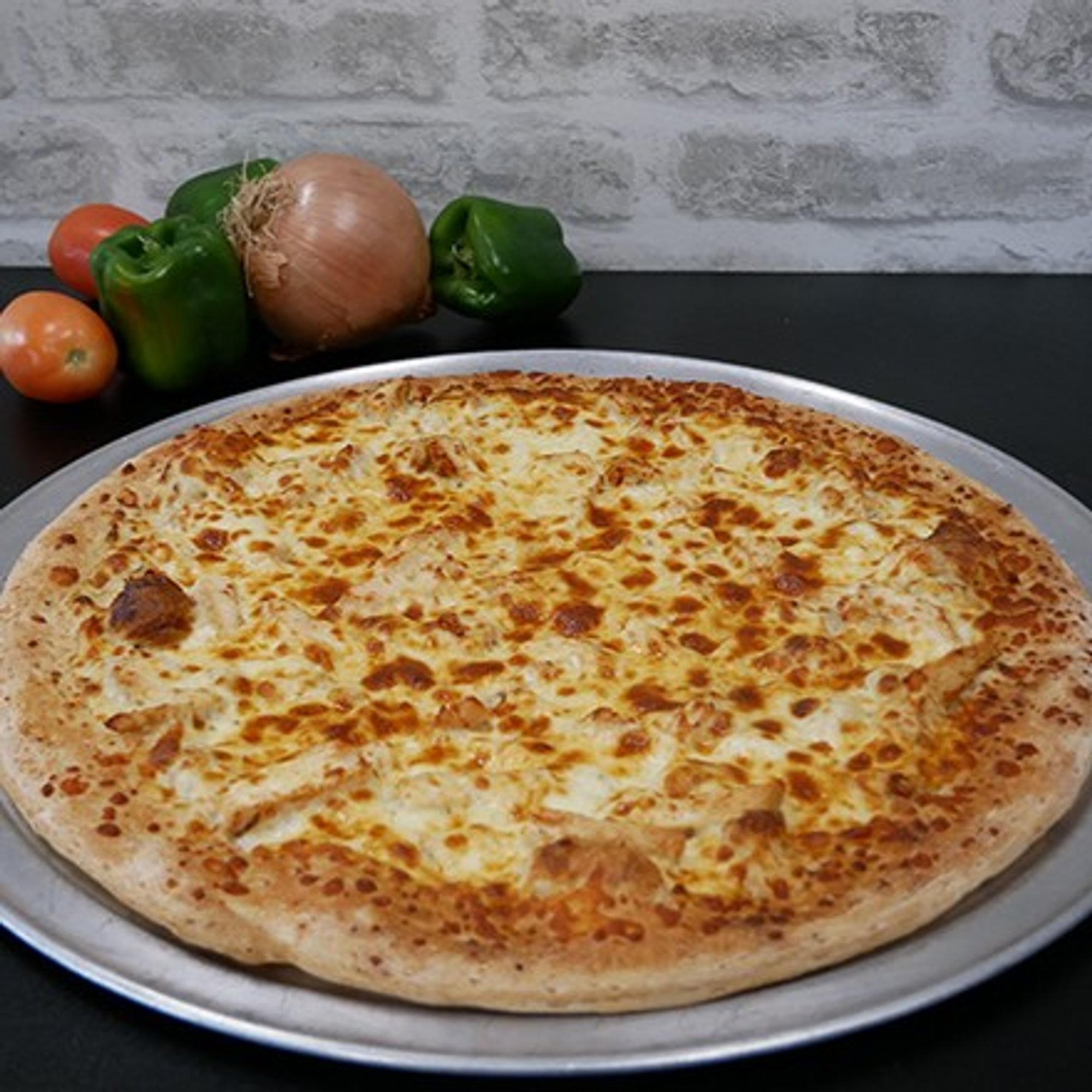 8" Chicken Alfredo Pizza