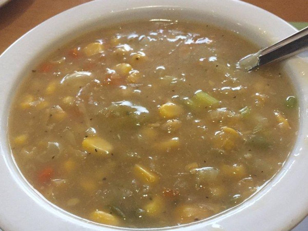 Sweet Corn Veg Soup
