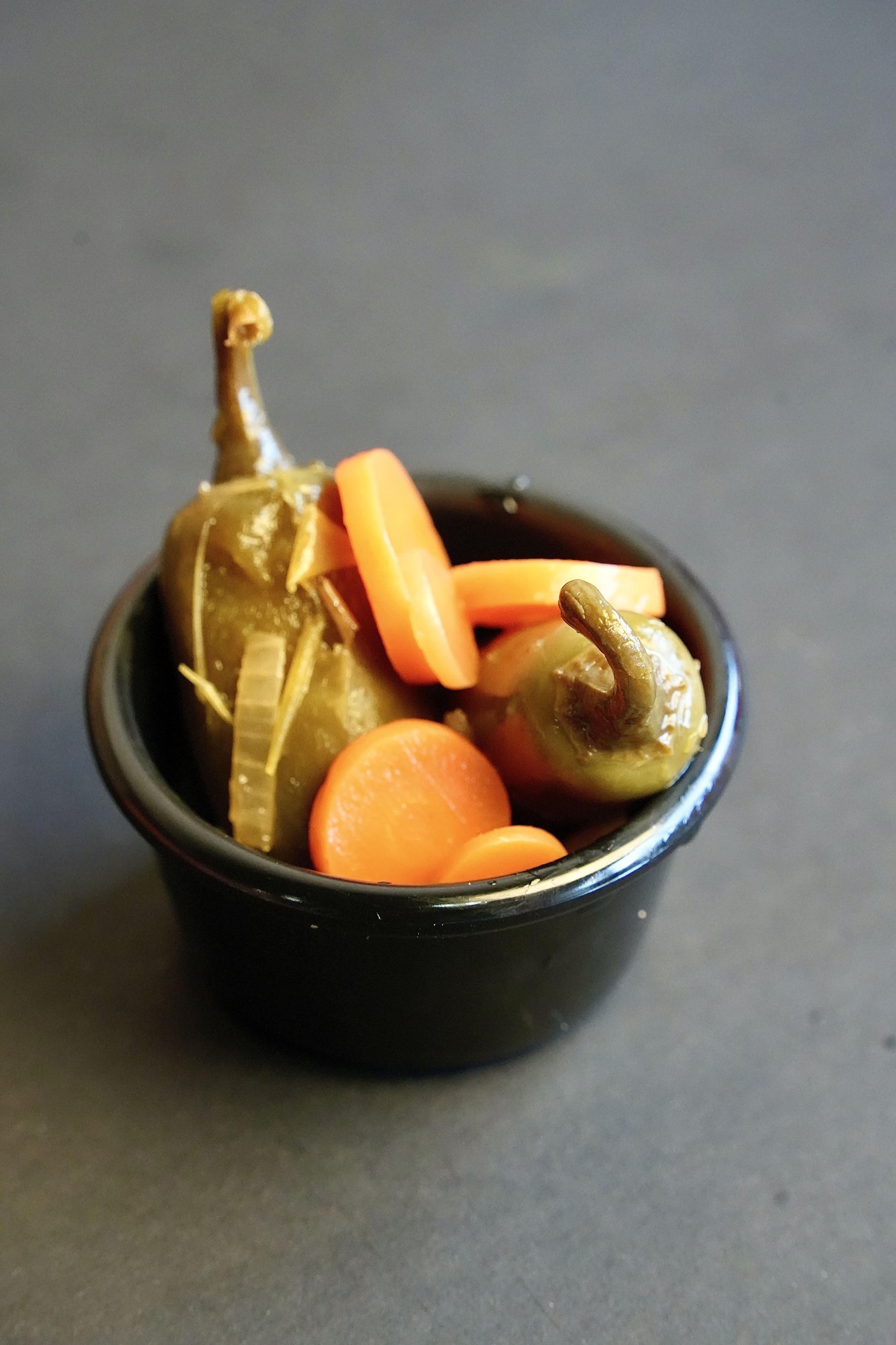 Jalapenos and Carrots