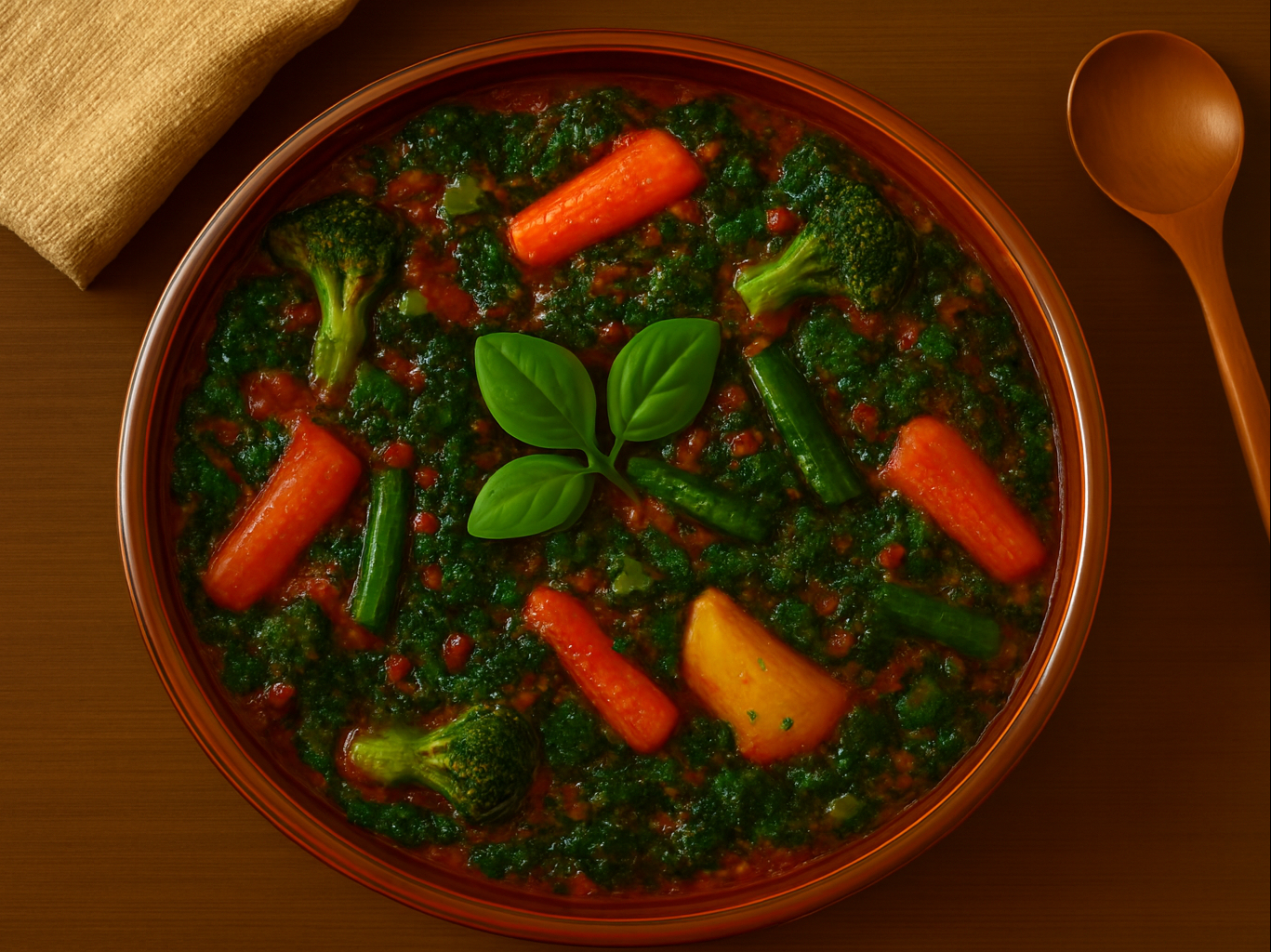 Vegetable Saag (V, GF, NF, DF)