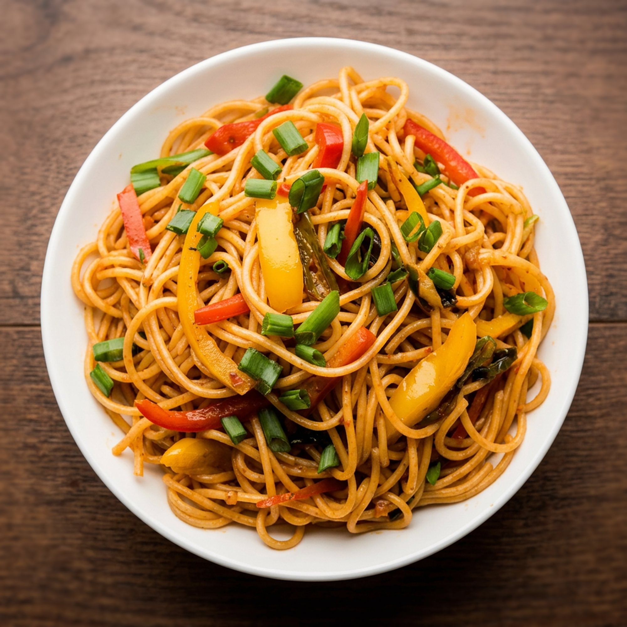 Schezwan Veg Noodles
