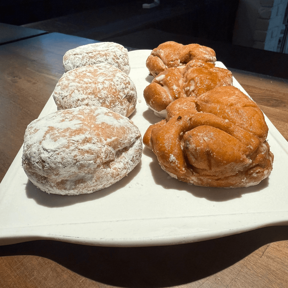 Raspberry or Apple Criso Donut 