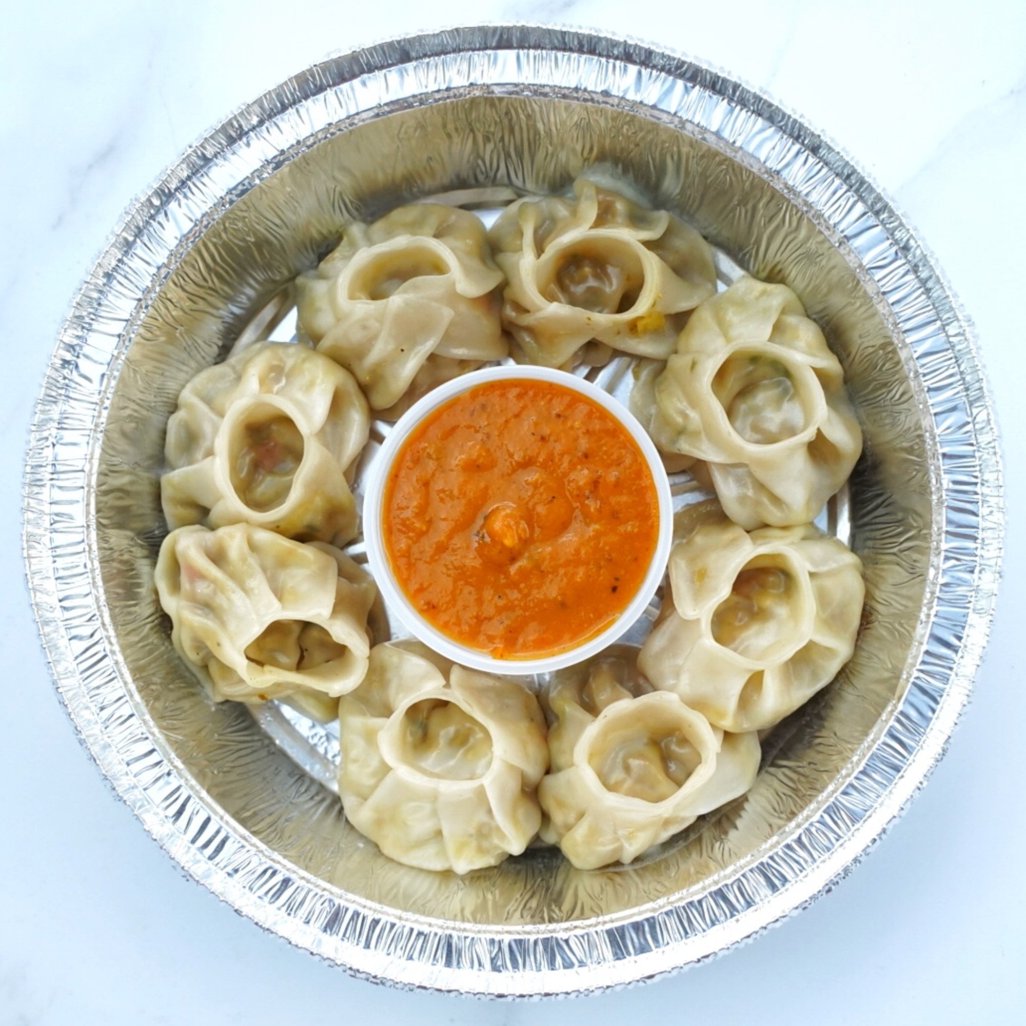 #42 Steamed Momo (Vegetables)