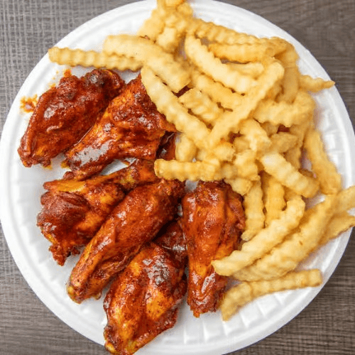 Wings, Fries, & Drinks Combo