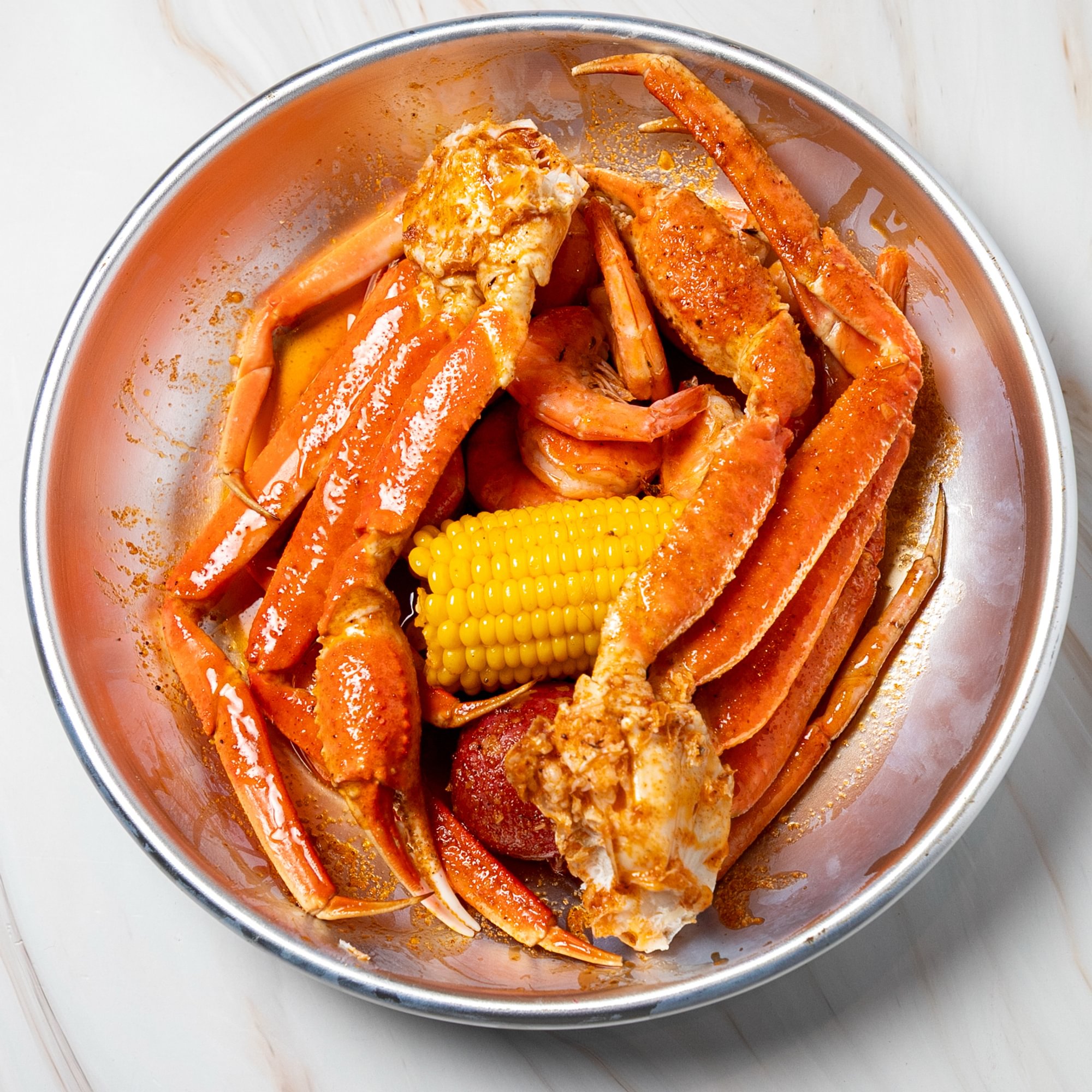 Snow Crab Leg & Shrimp Combo