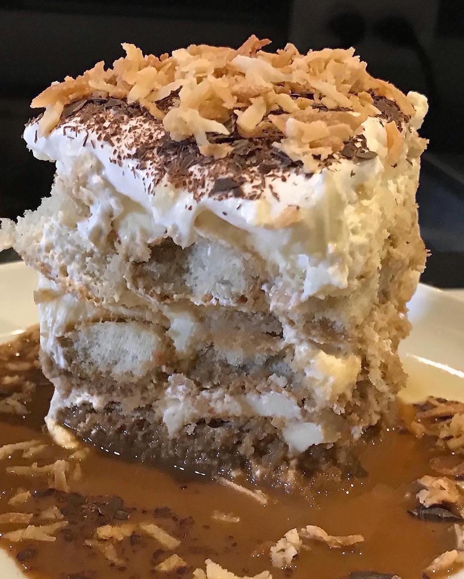 Coconut Tiramisu (veg)