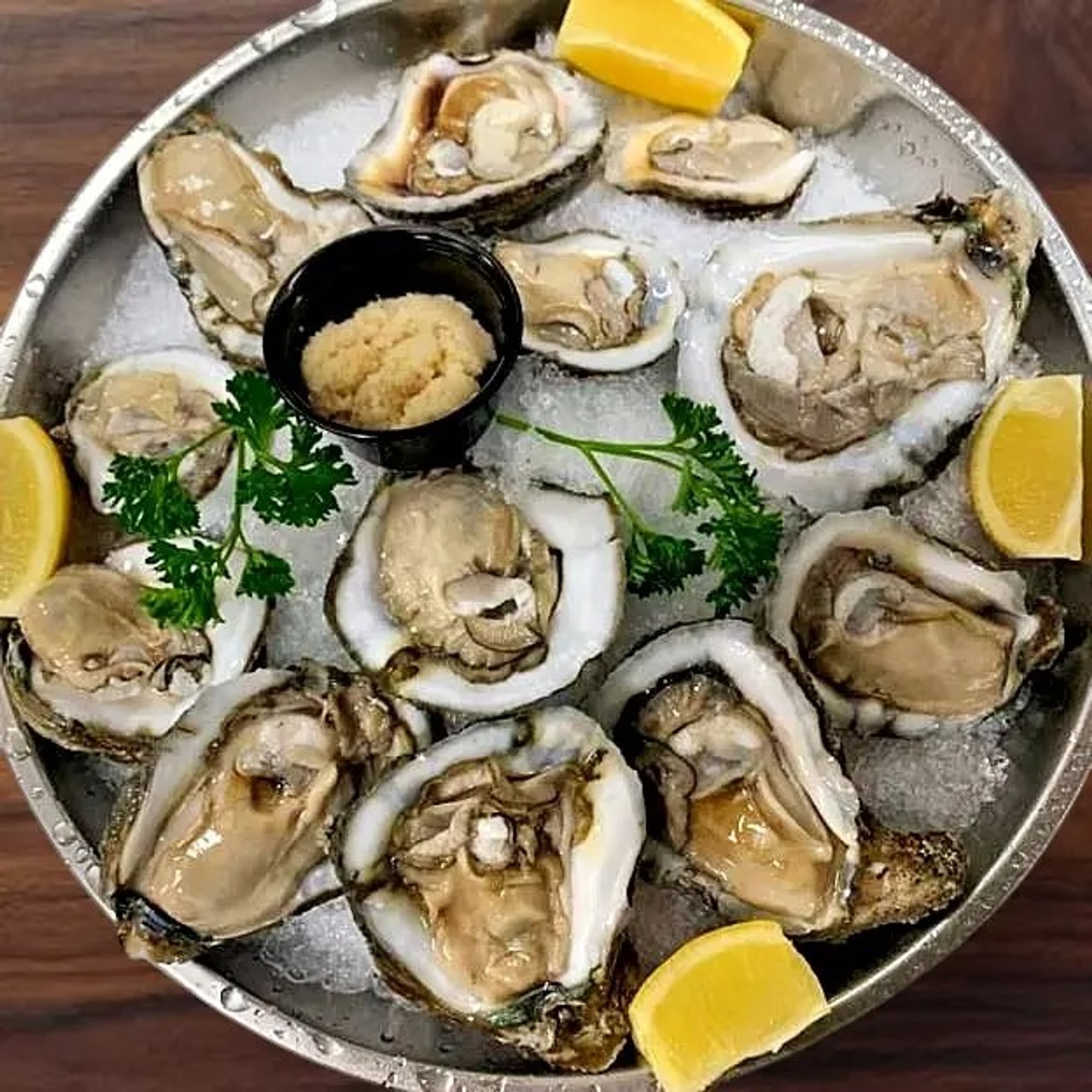 Raw Oyster on Shell