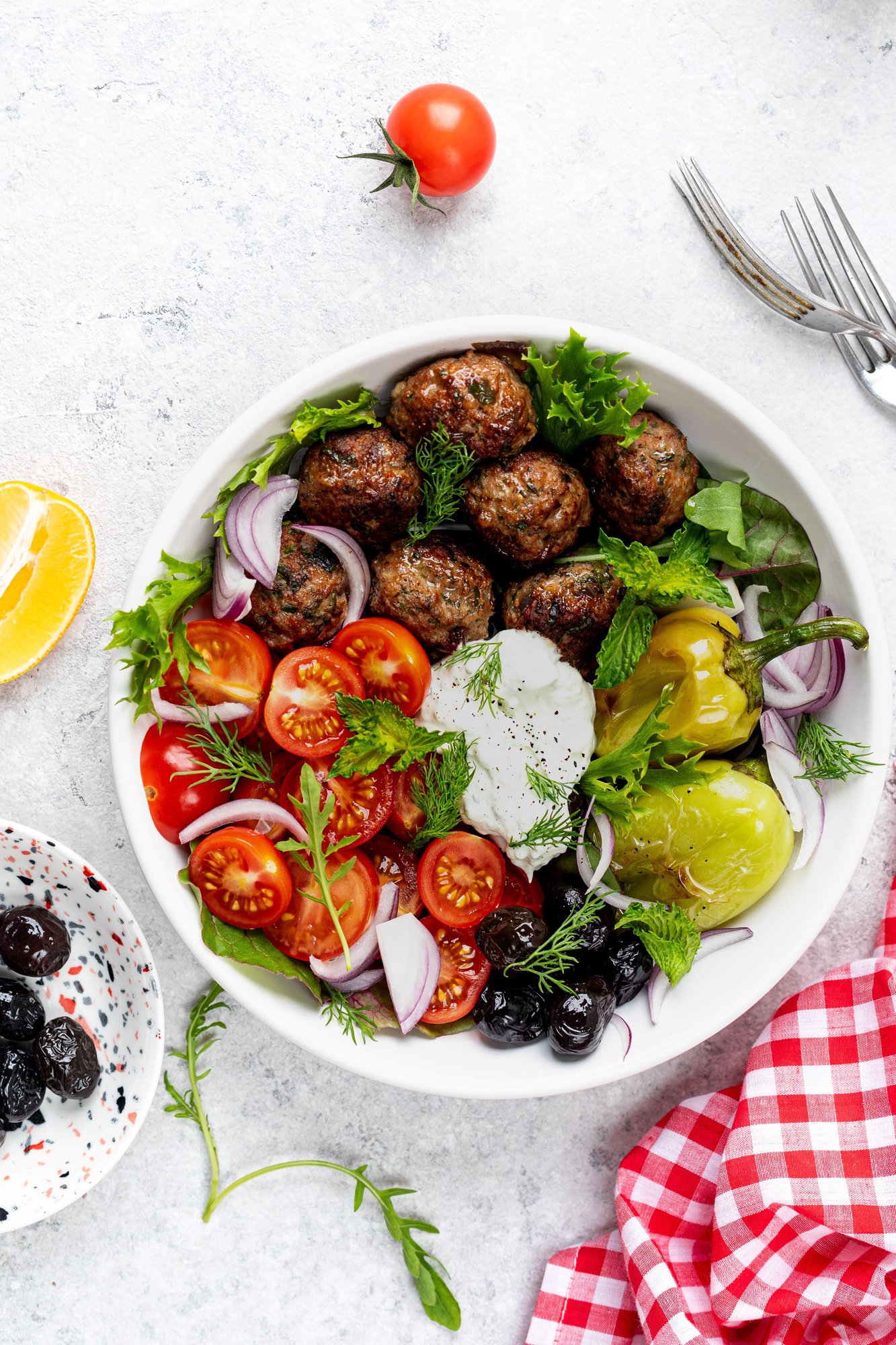 Meatball Salad