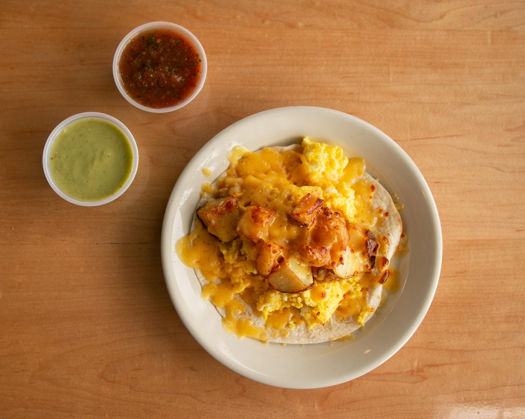 Potato, Egg & Cheese
