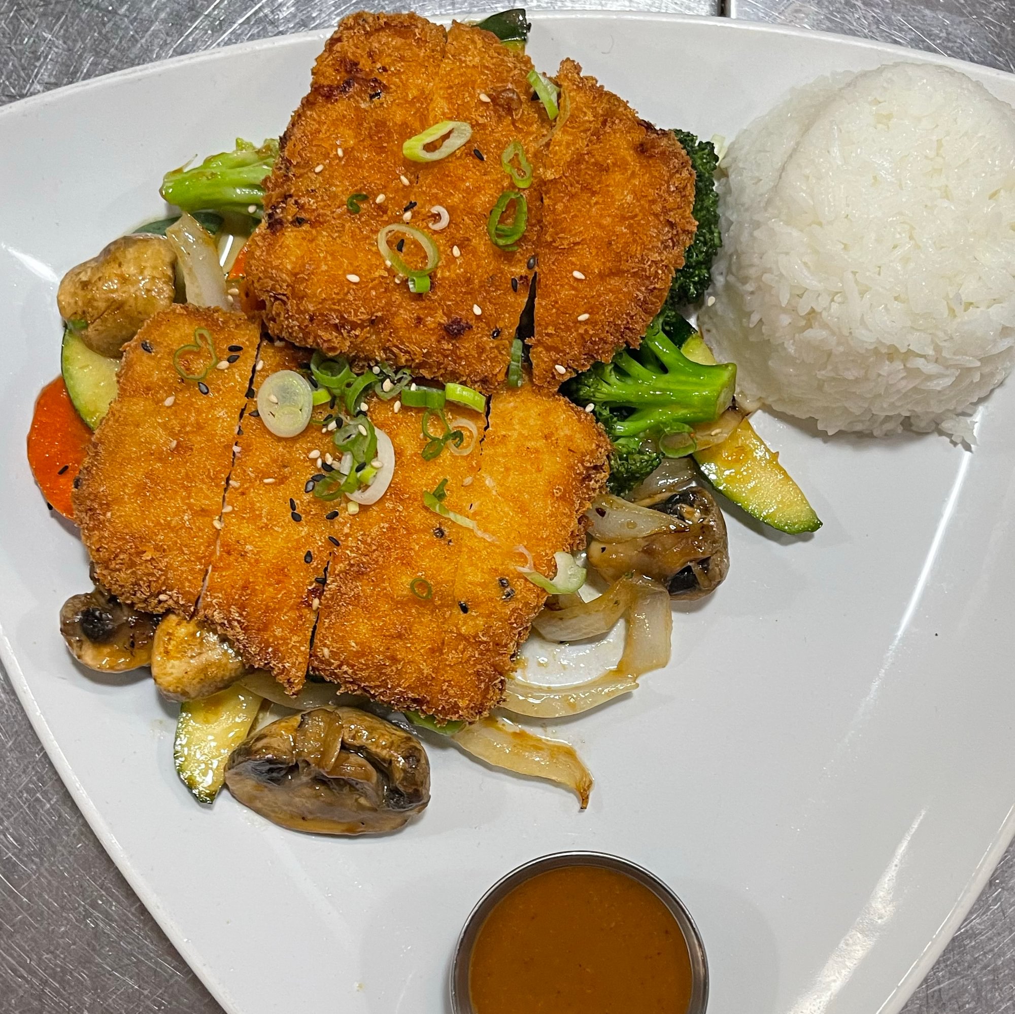 Panko Chicken Dinner