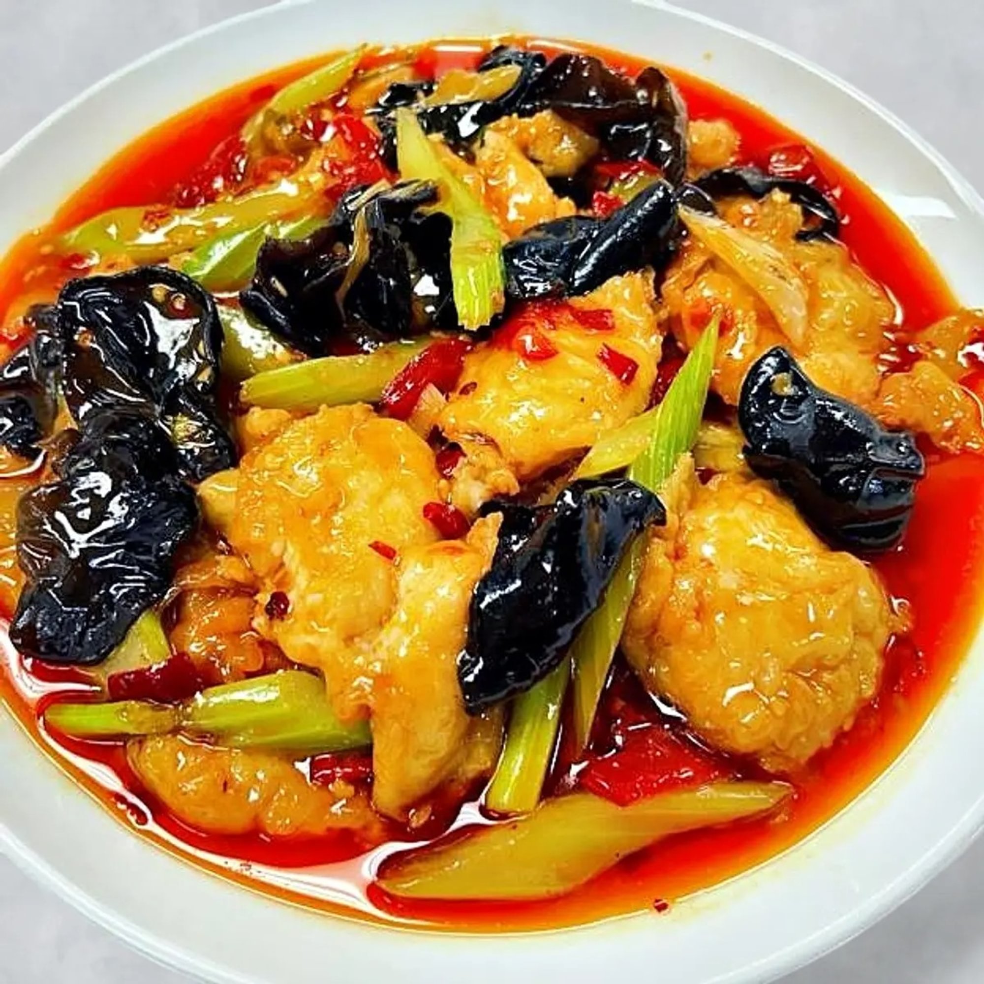 Fish Fillet with Pickled Pepper 泡椒鱼片