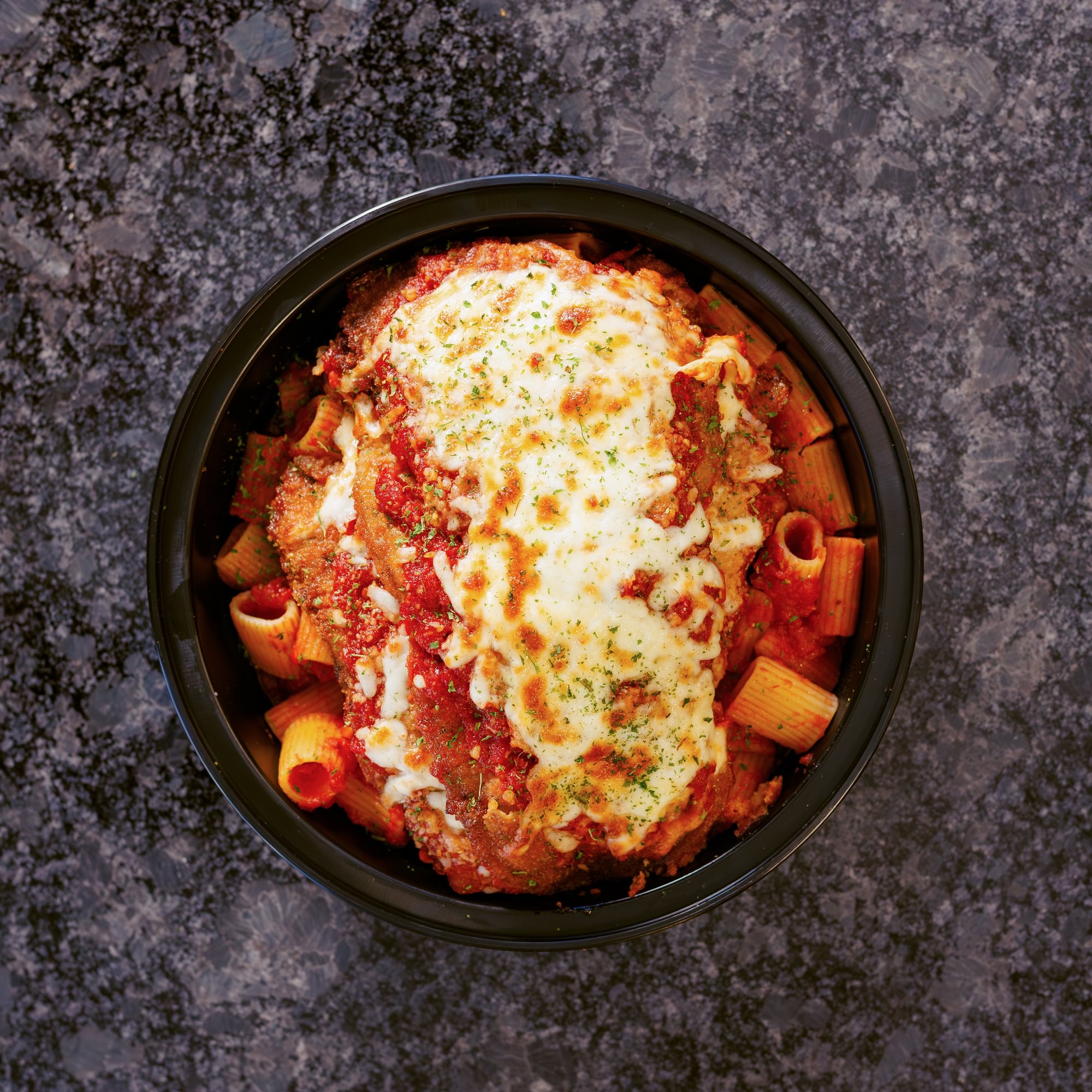 Eggplant Parmesan Dinner