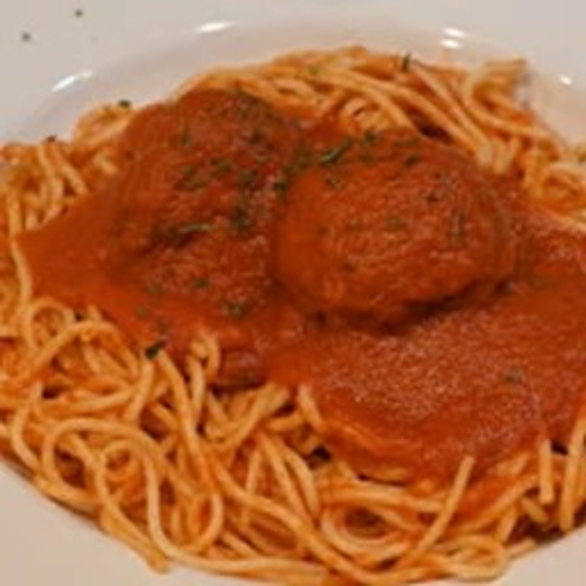 Spaghetti Lunch Portion