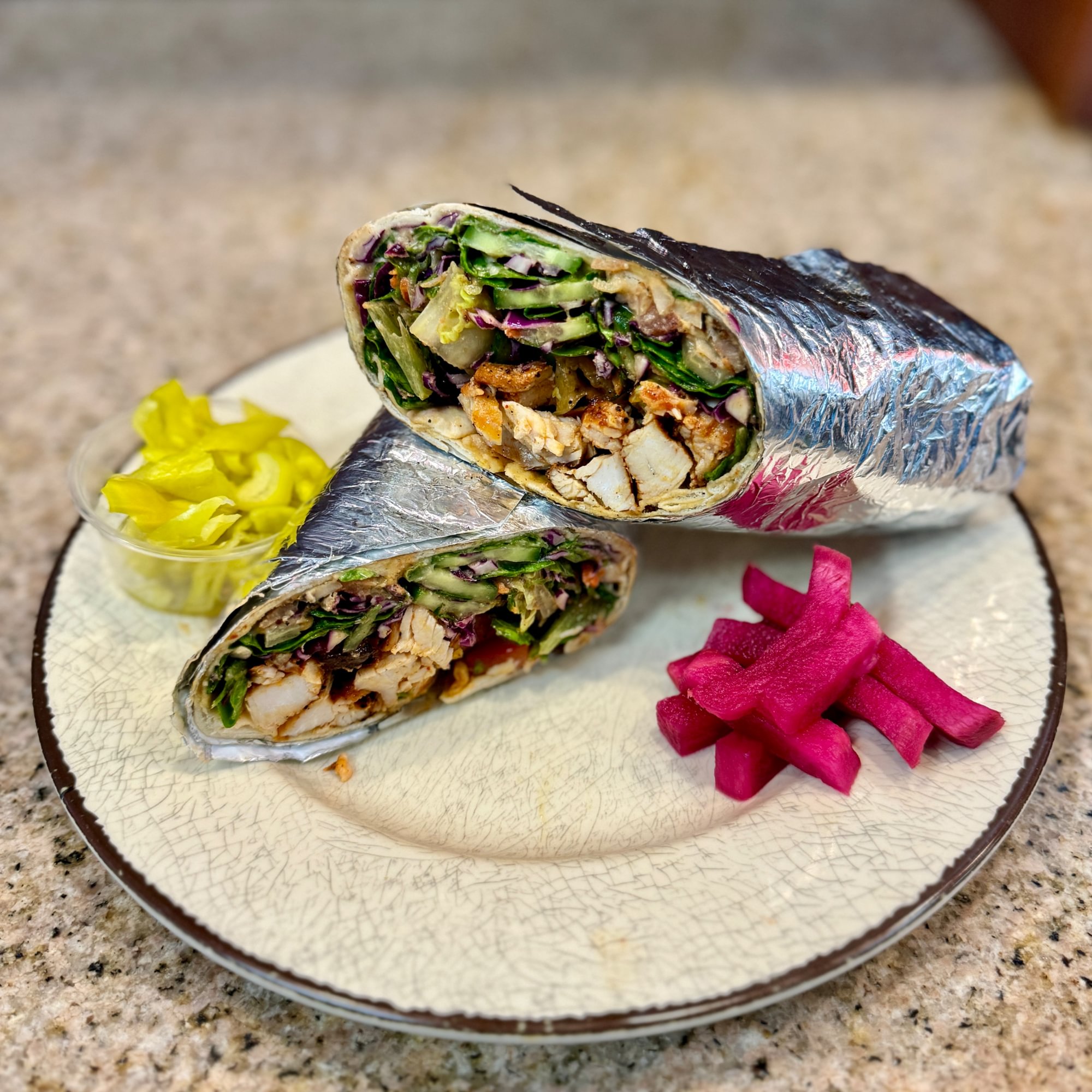 Chicken Kabob Wrap
