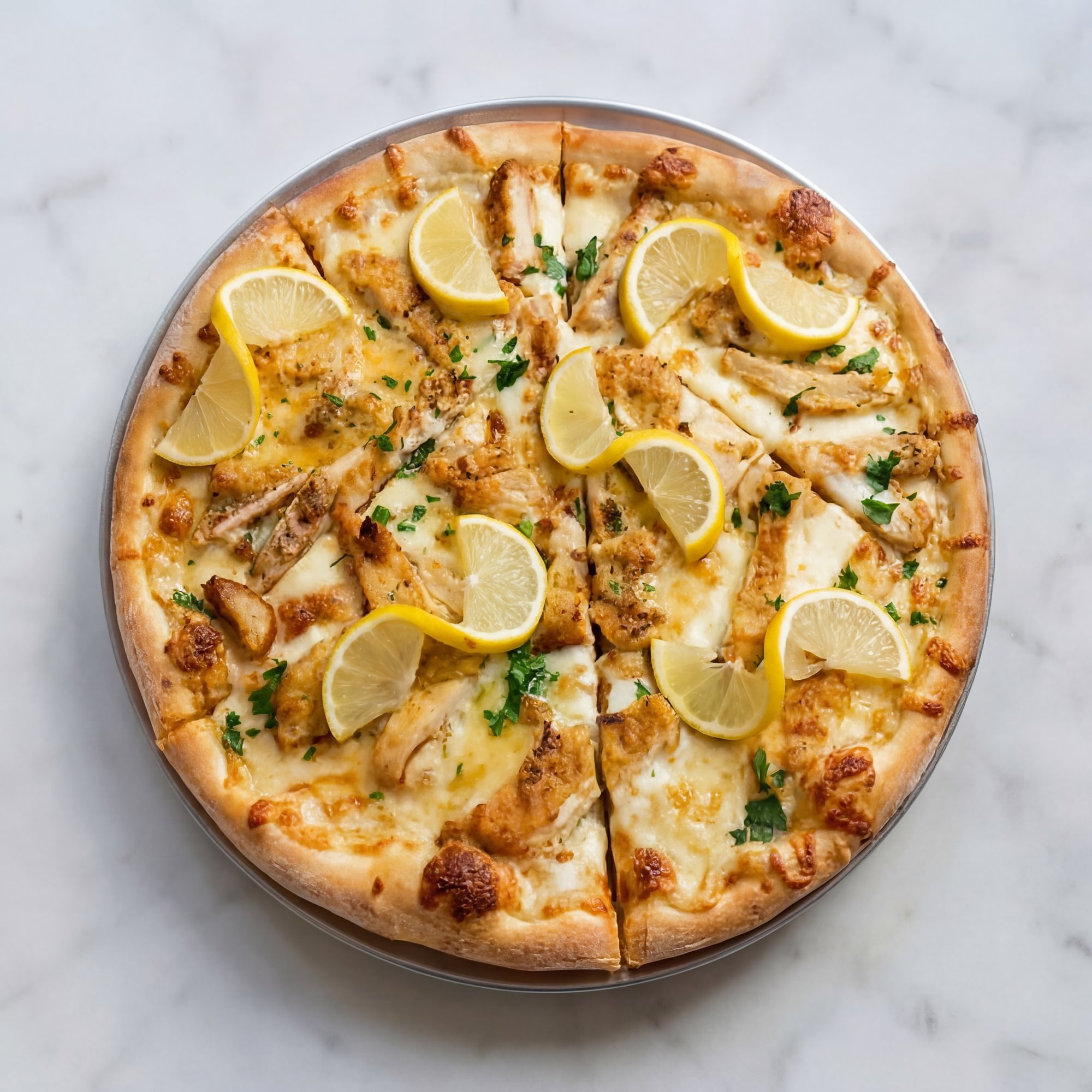 Chicken Francese Pizza