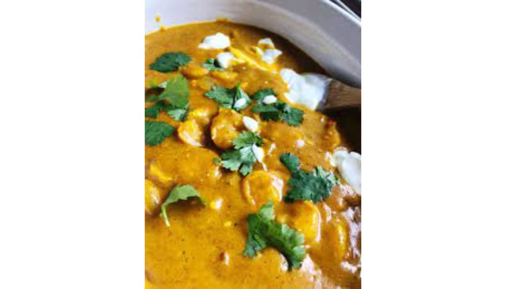 Shrimp Coconut Korma - South Indian style