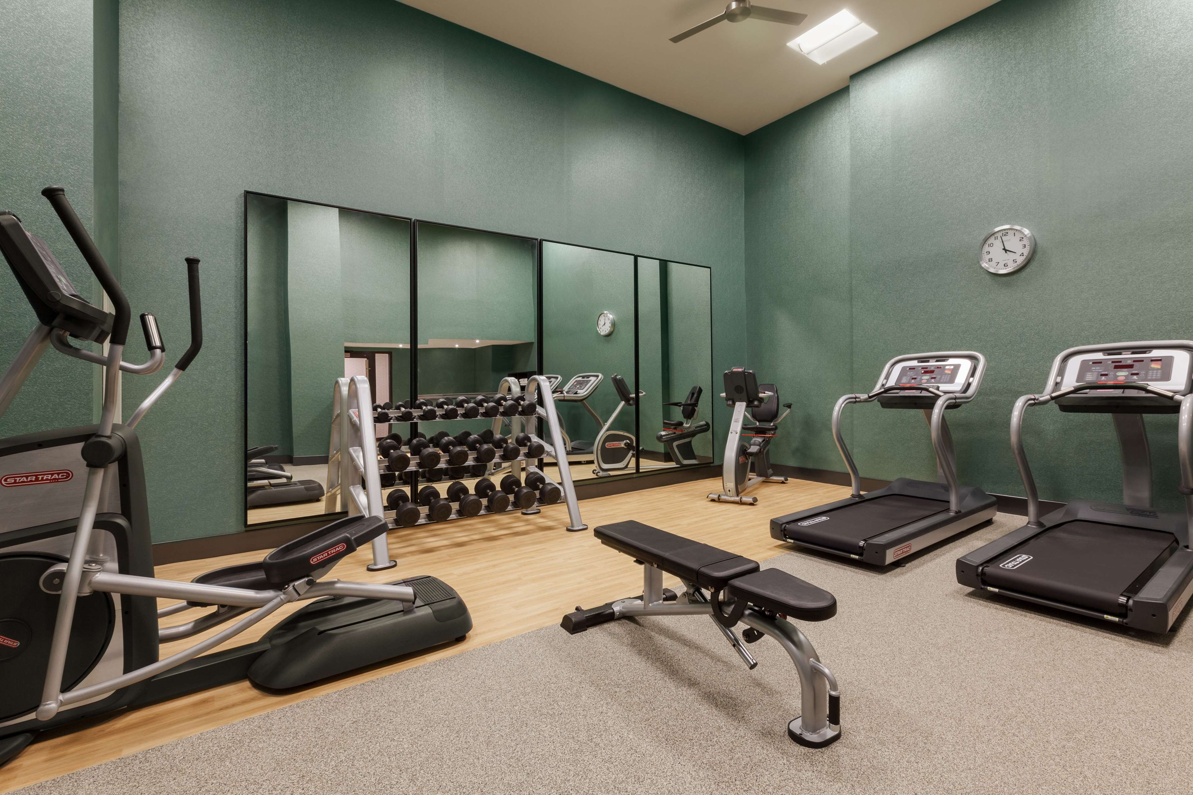 Health club  fitness center  gym