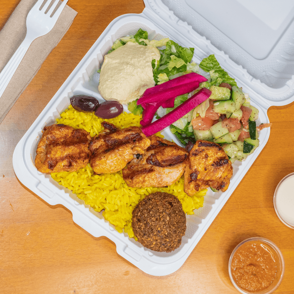 Chicken Kabob Plate