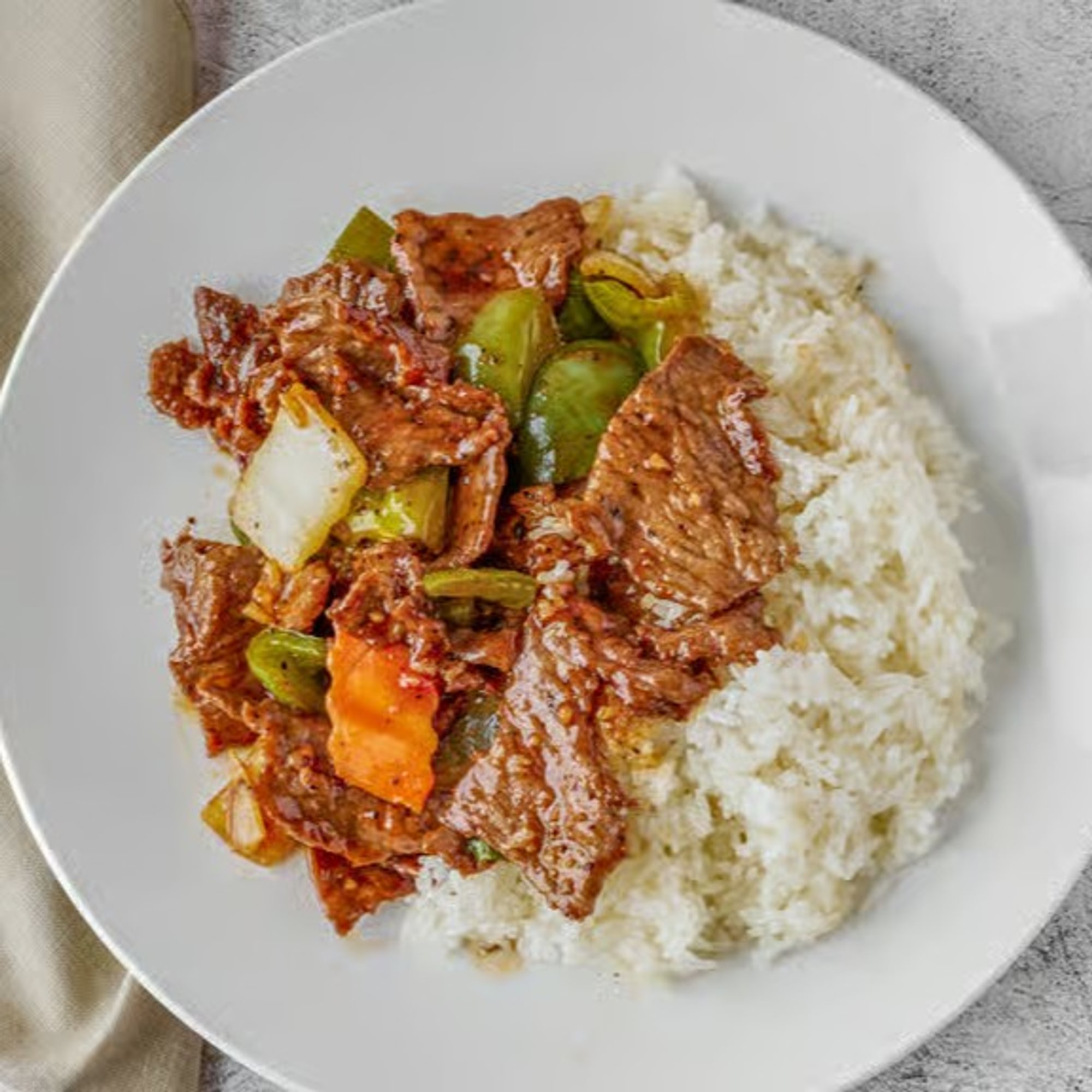 Black Pepper Beef / 黑椒牛