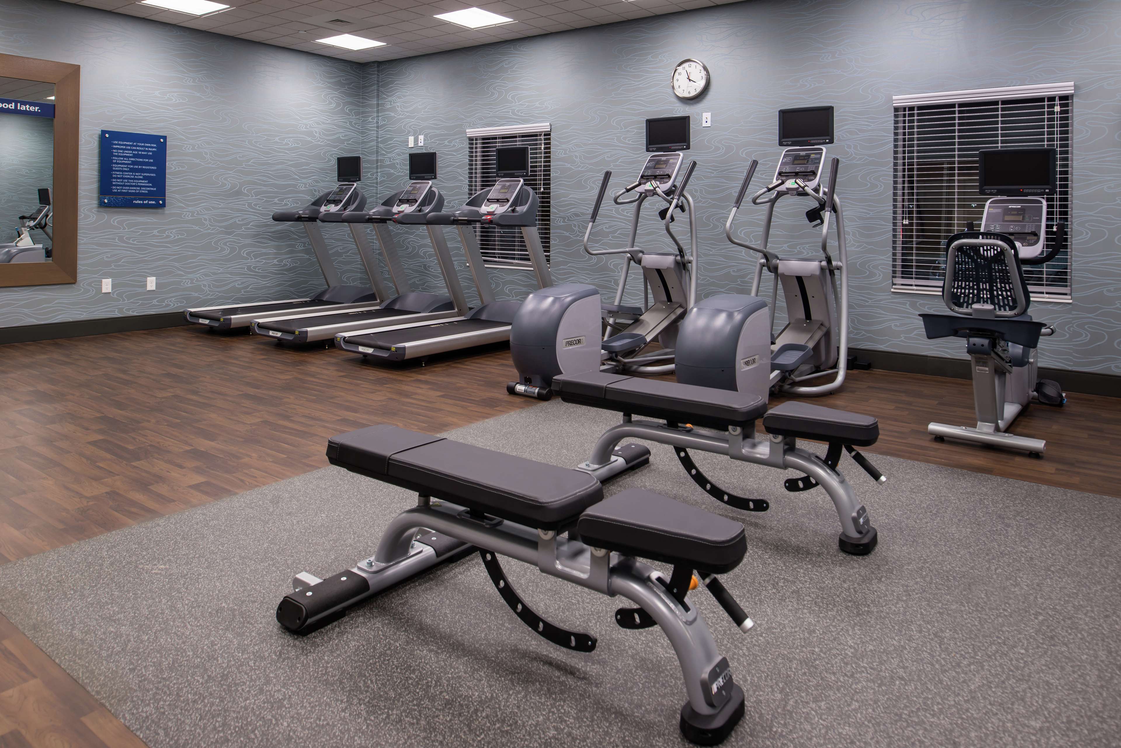 Health club  fitness center  gym