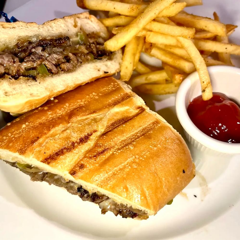 Philly Cheese Steak Sandwich