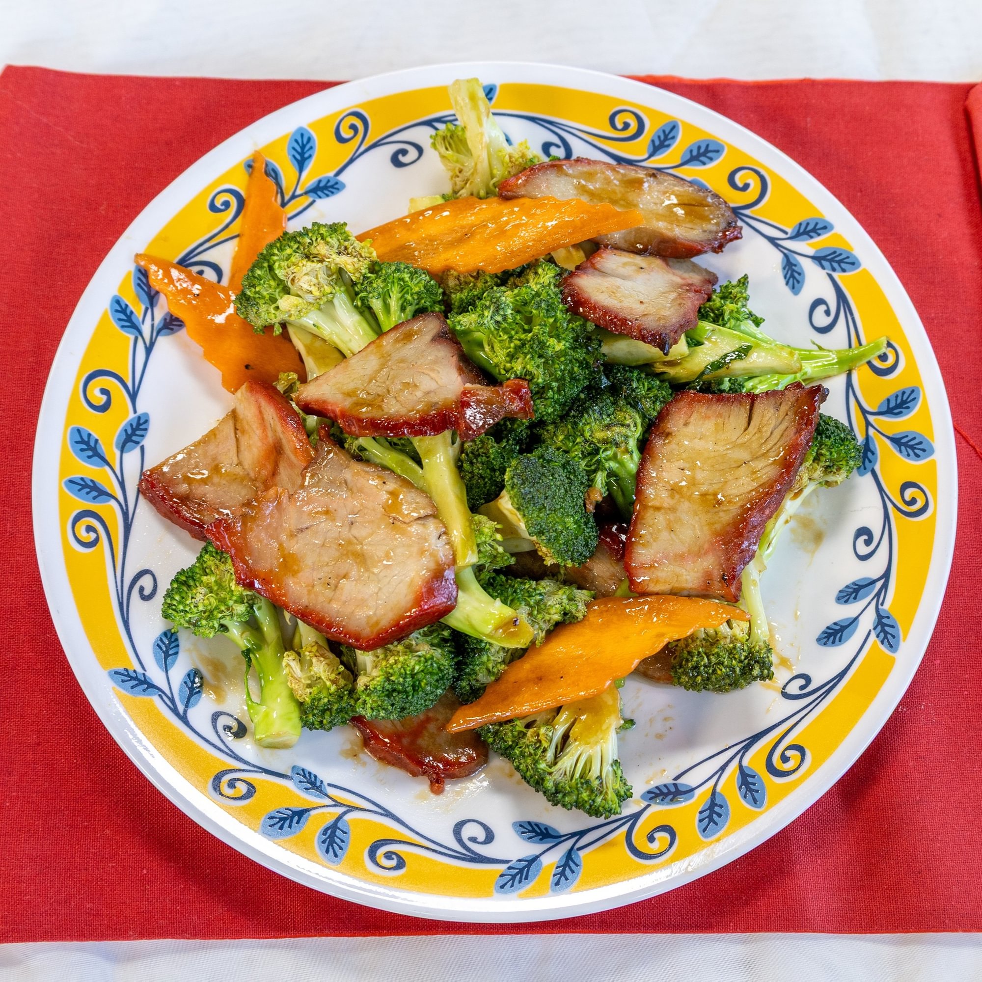 75. Roast Pork with Broccoli