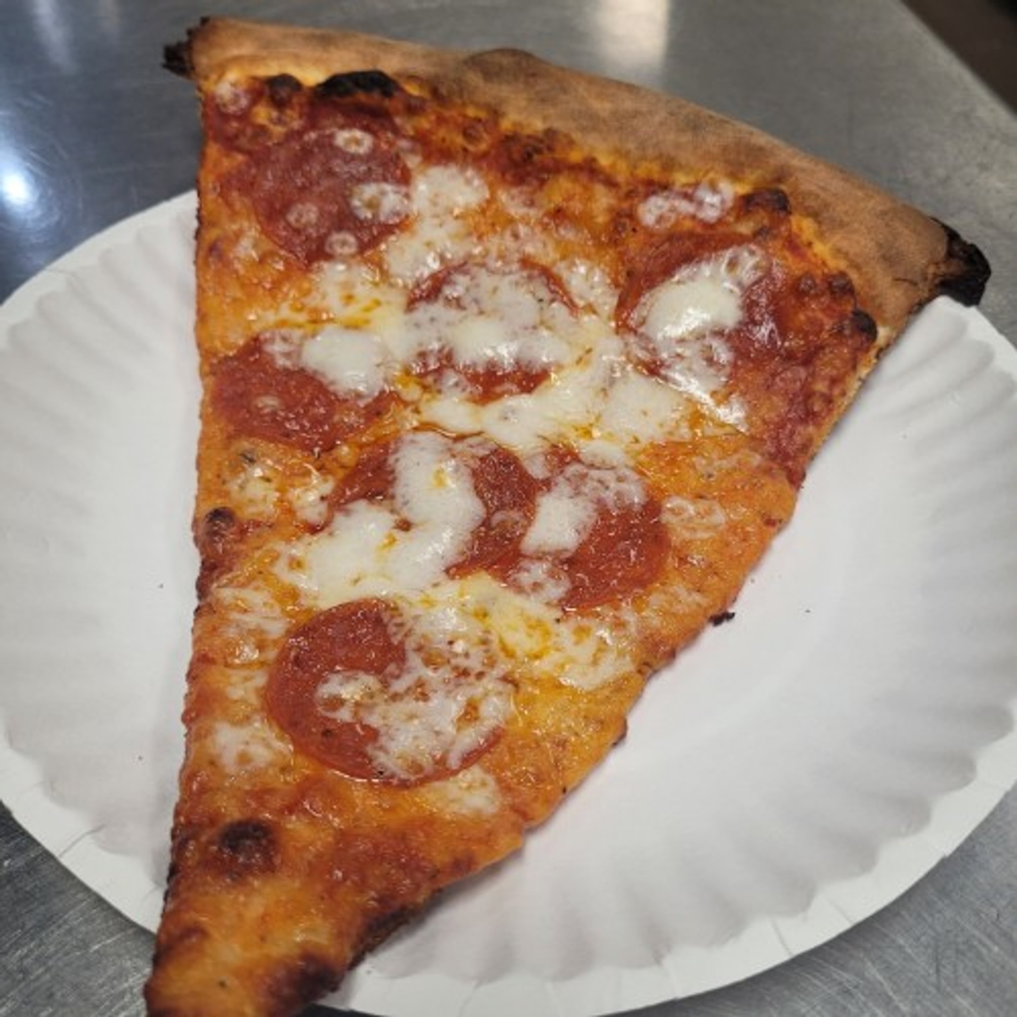 Slice of pepperoni