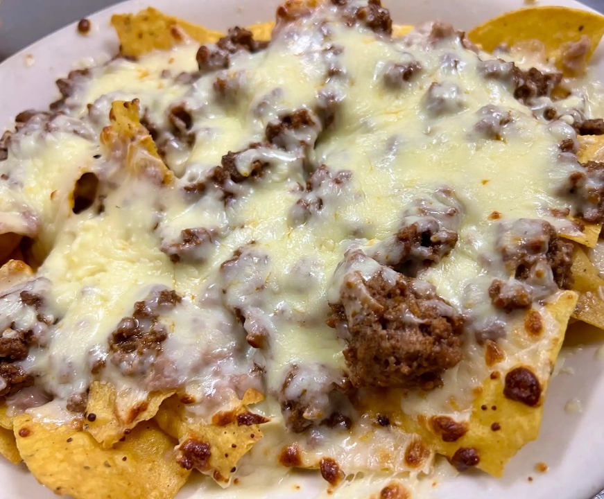 Beef & Bean Nachos