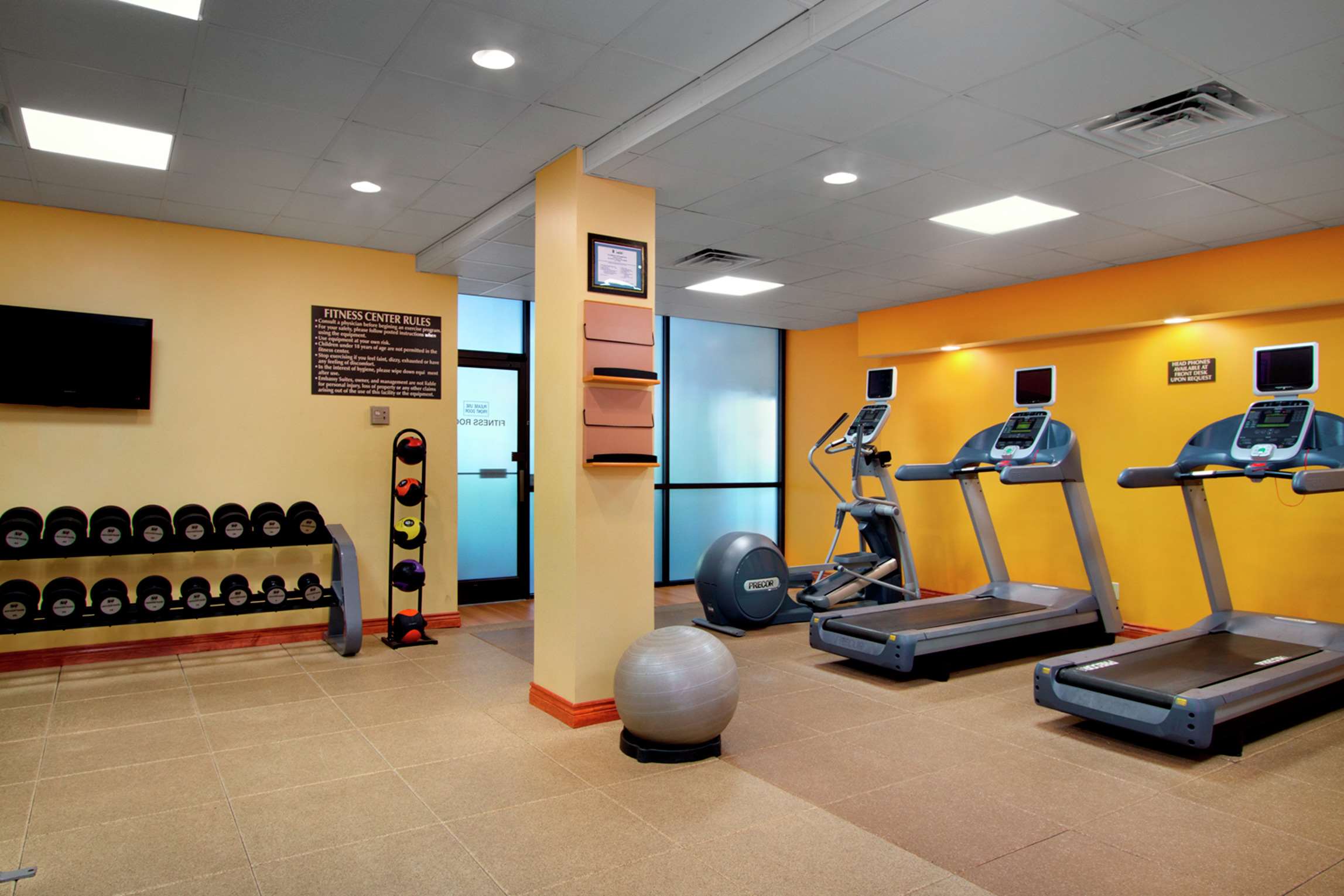 Health club  fitness center  gym