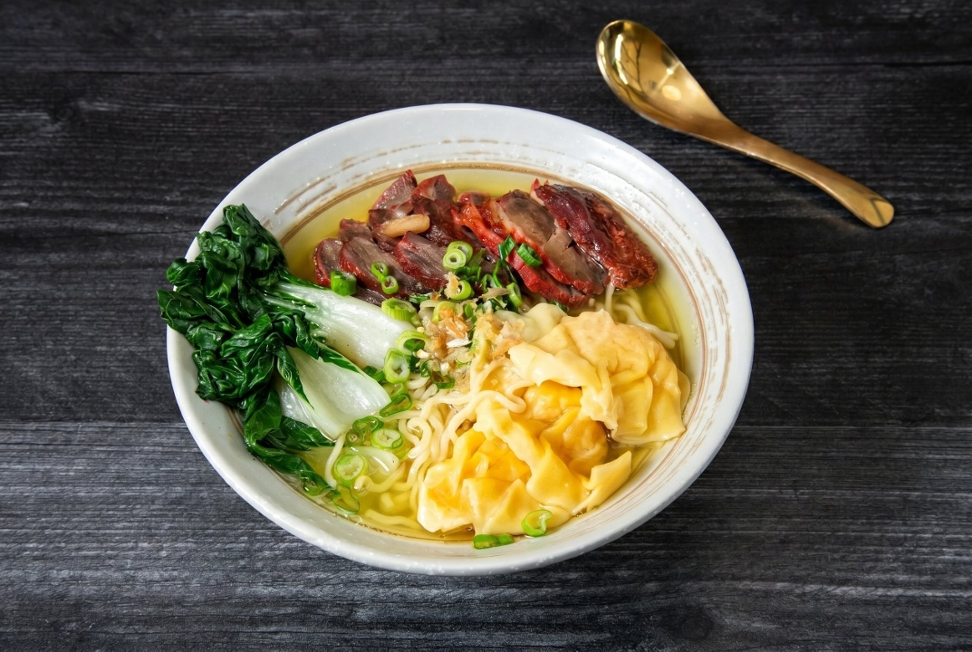 Hong Kong noodle soup