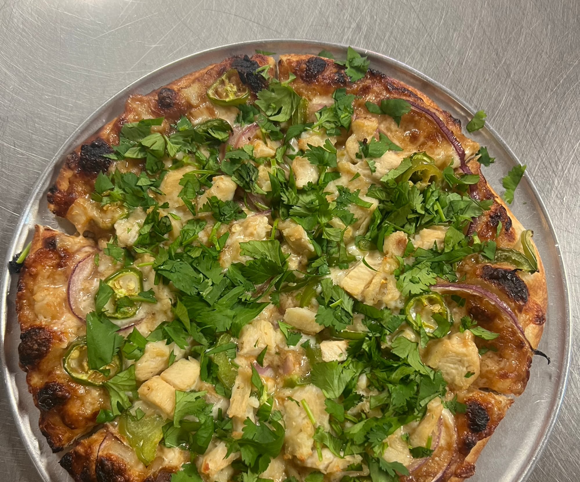 Thai Chicken Pizza