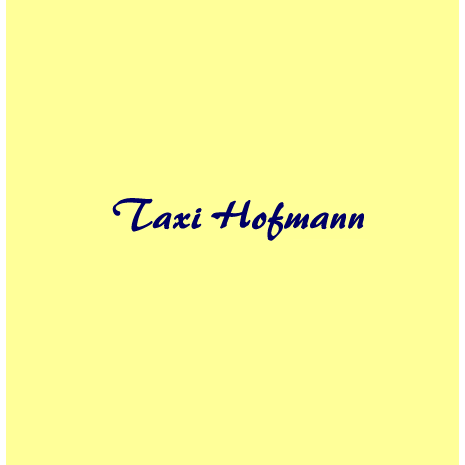 Logo von Taxi-Hofmann