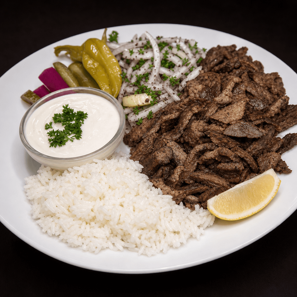 Beef Shawarma Plate